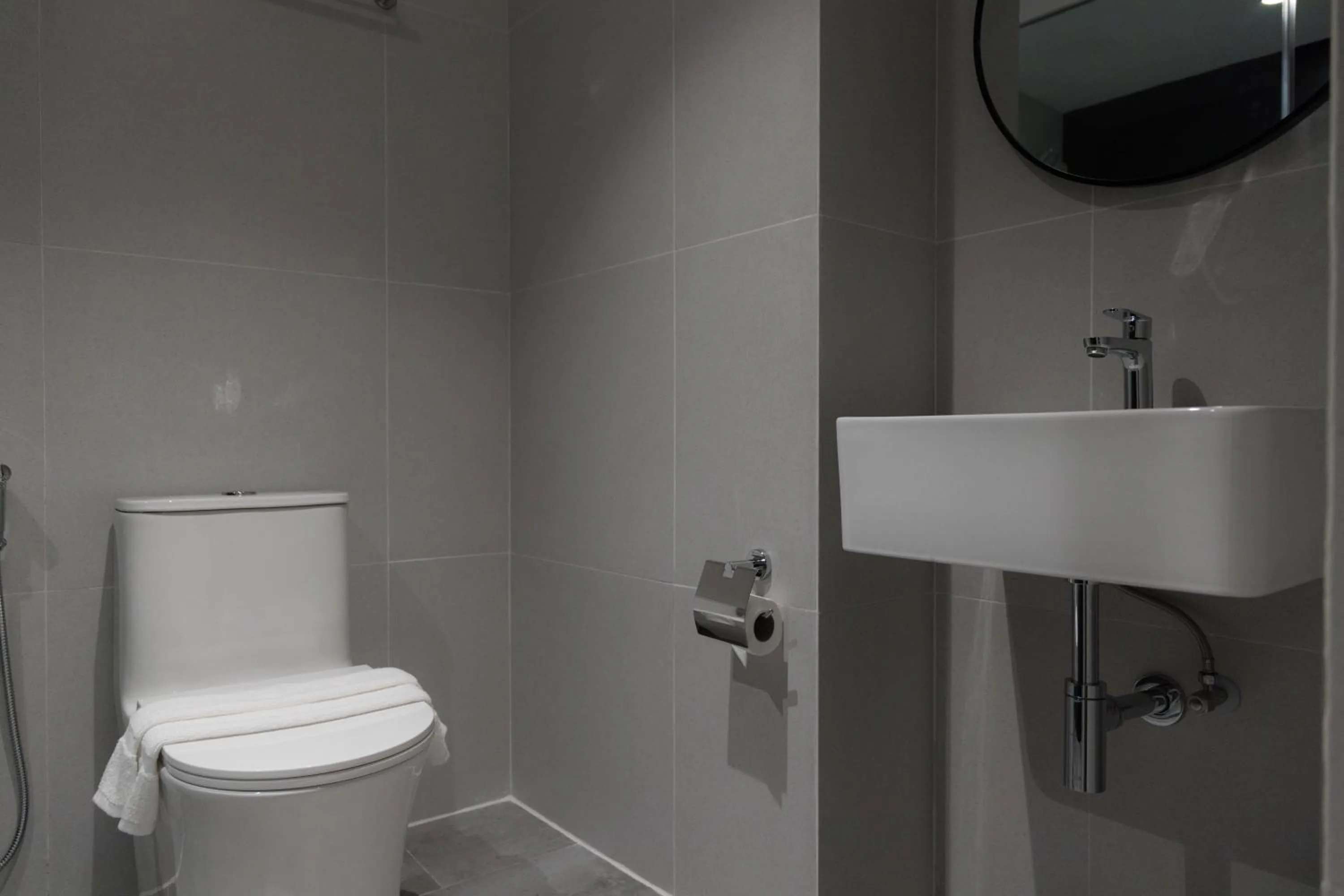 Shower in The Journey hotel