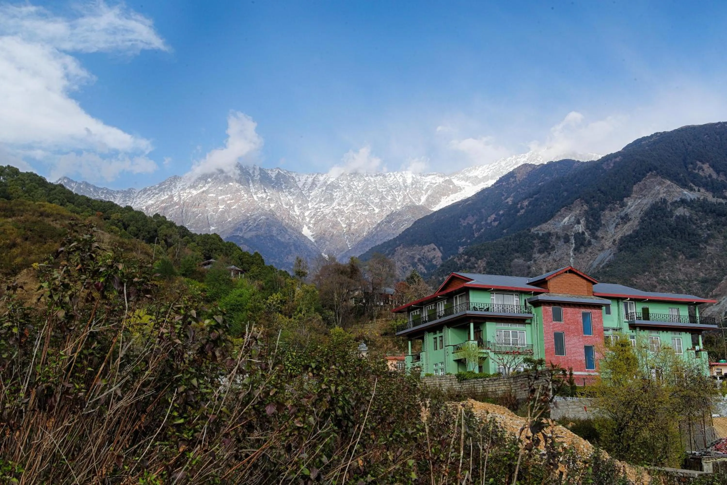 Property building in The Atman Dharamshala by Leisure Hotels