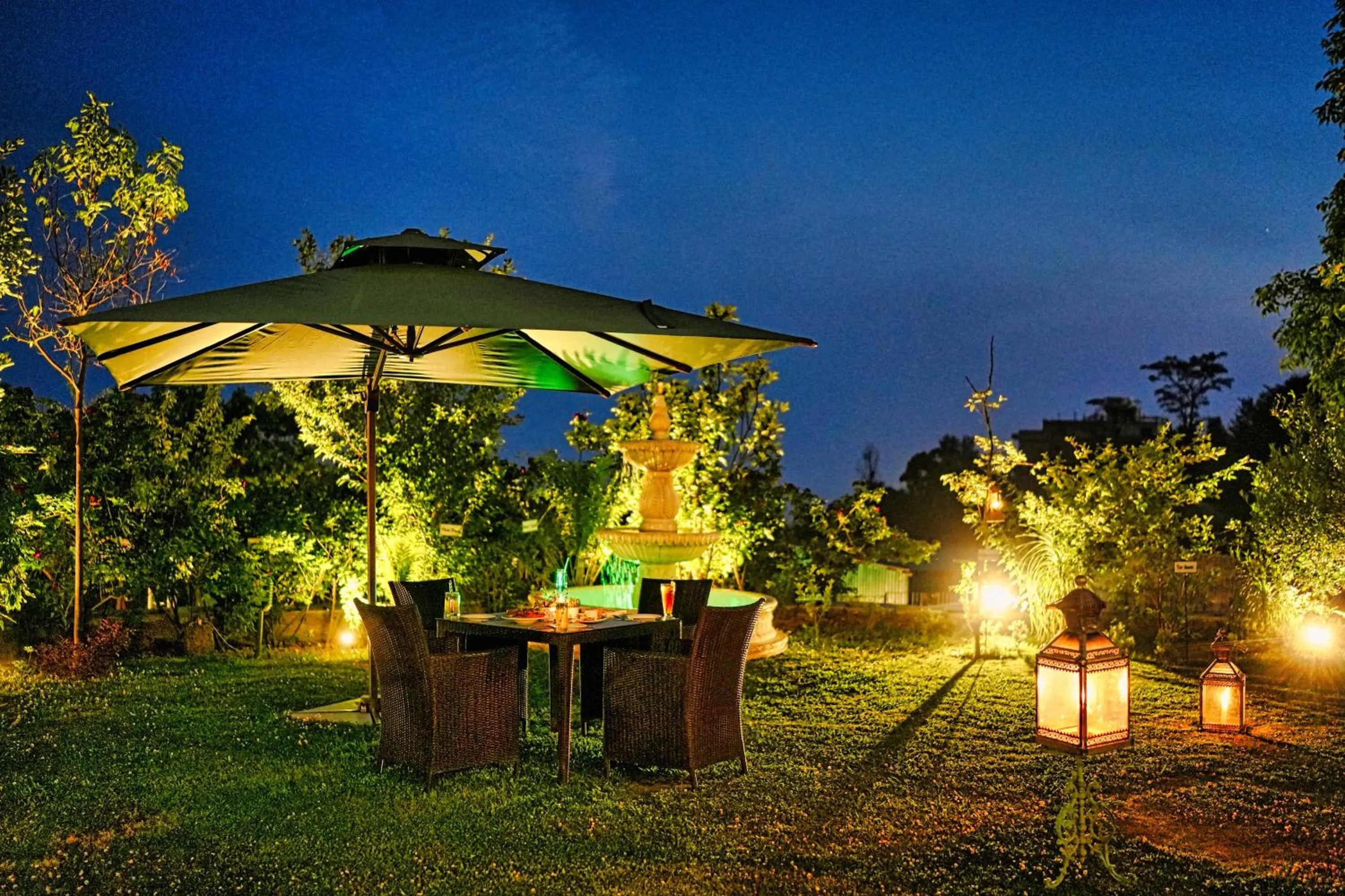 Evening entertainment in The Atman Dharamshala by Leisure Hotels