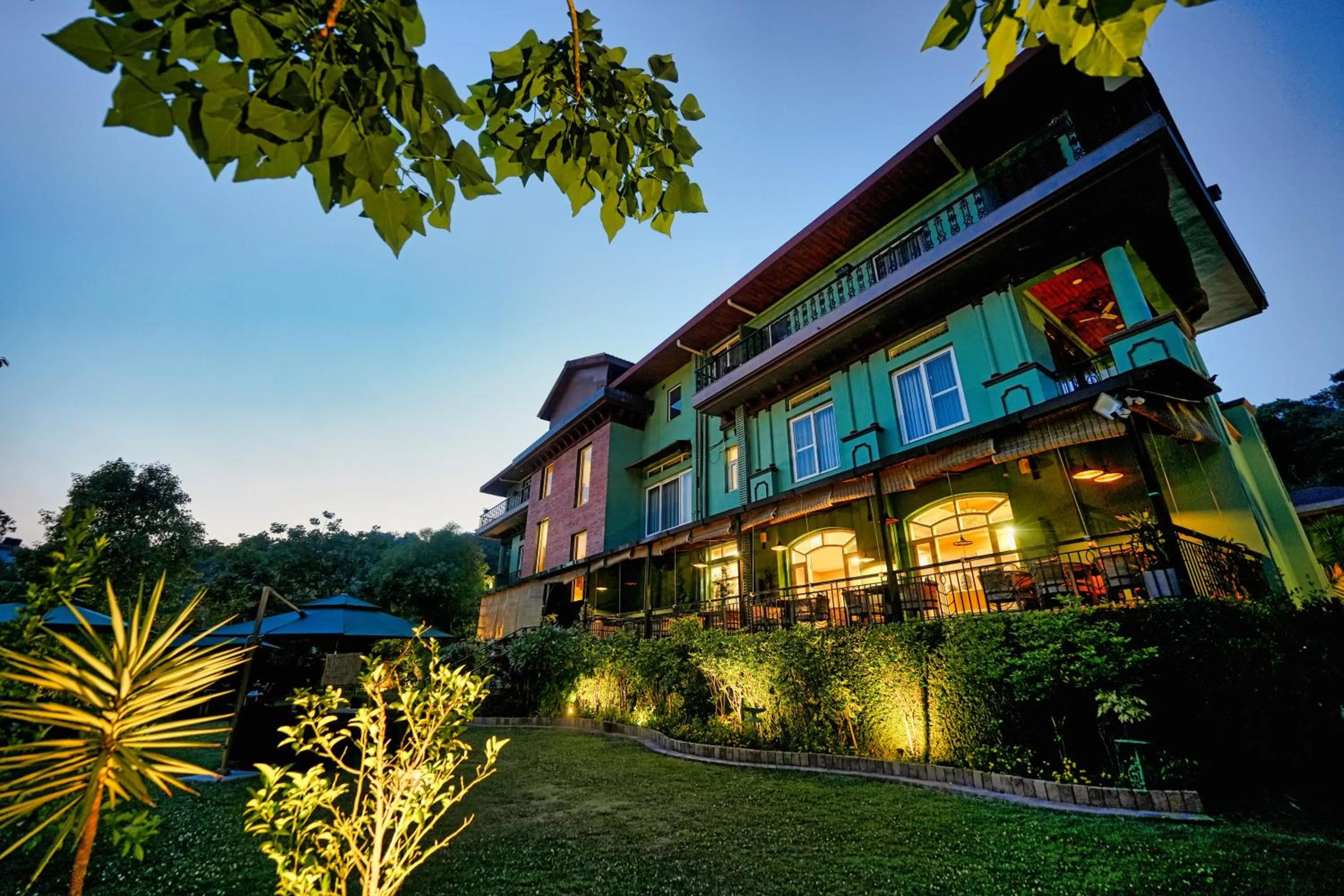 Facade/entrance in The Atman Dharamshala by Leisure Hotels