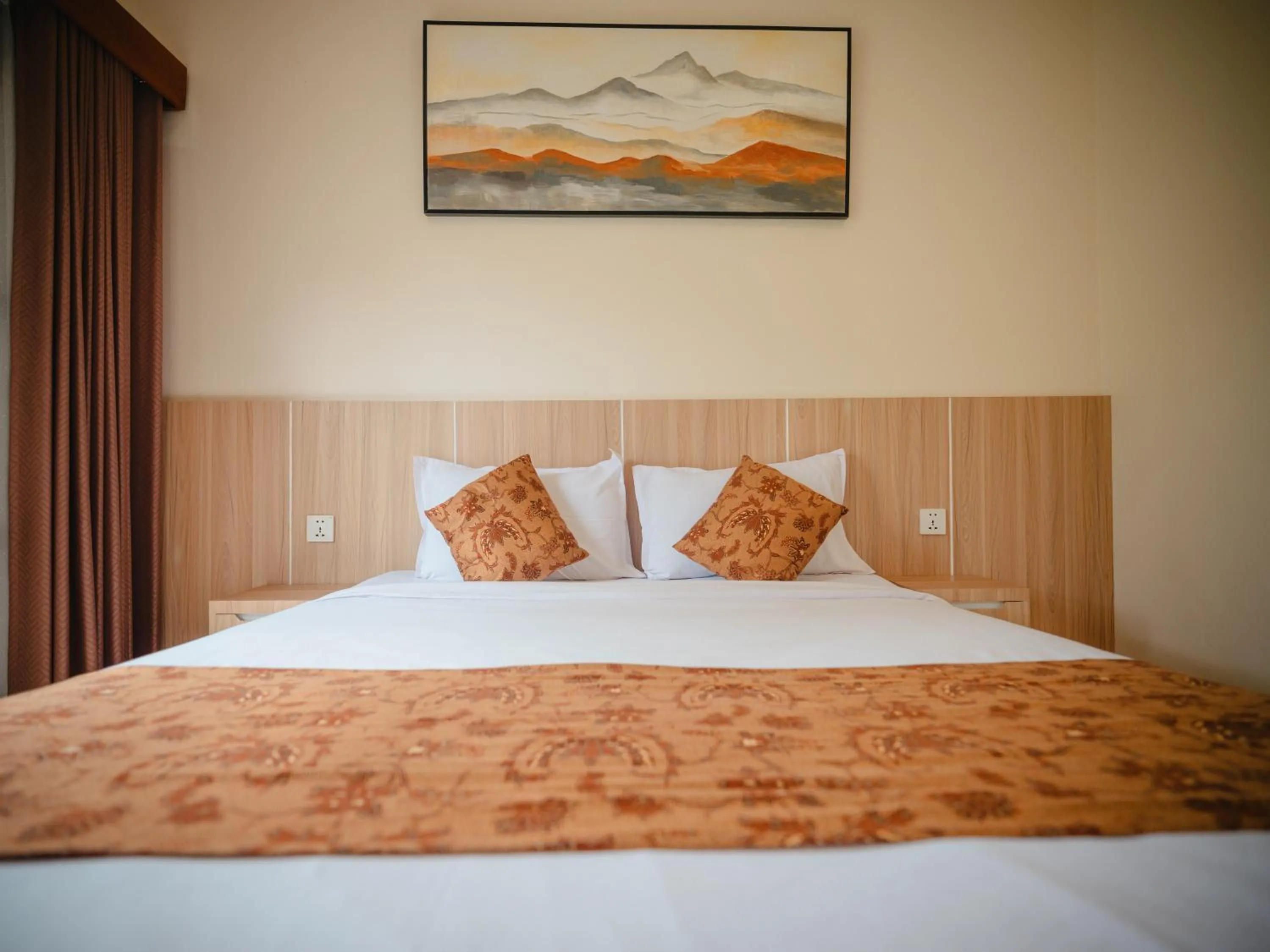 Bed in Artha Cottages