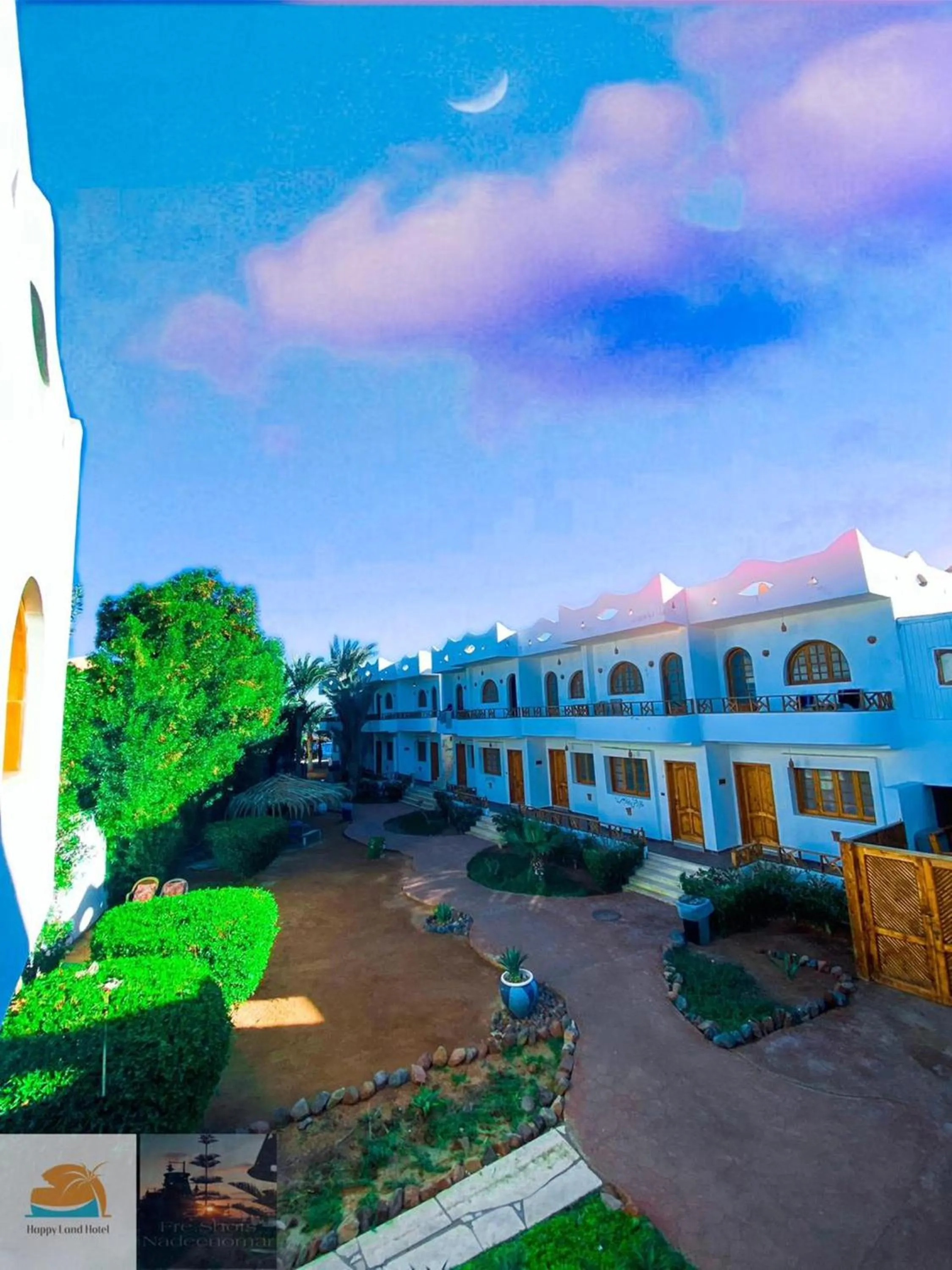 Property building in Happy Land Hotel Dahab