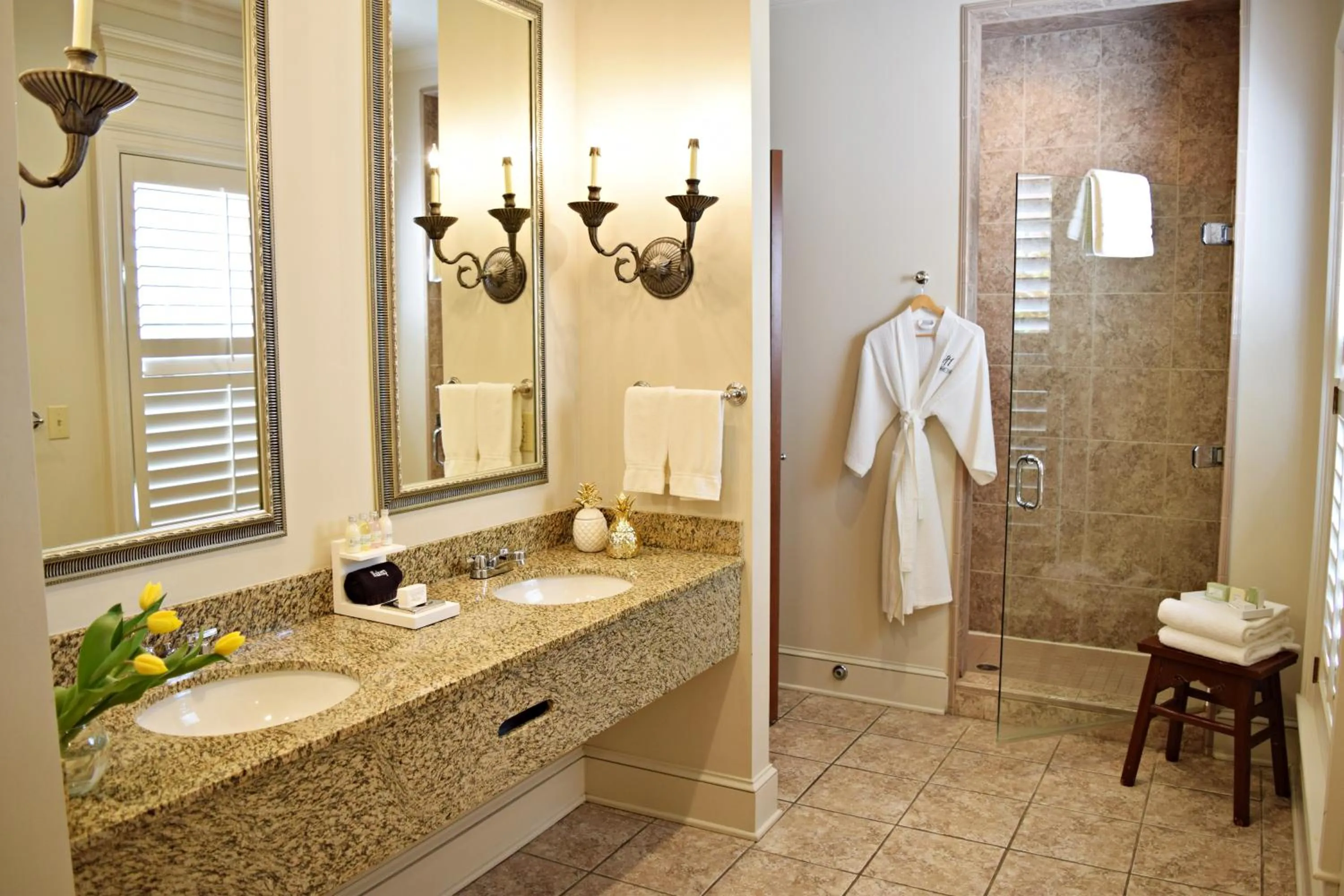 Shower in JH Adams Inn, Trademark Collection by Wyndham