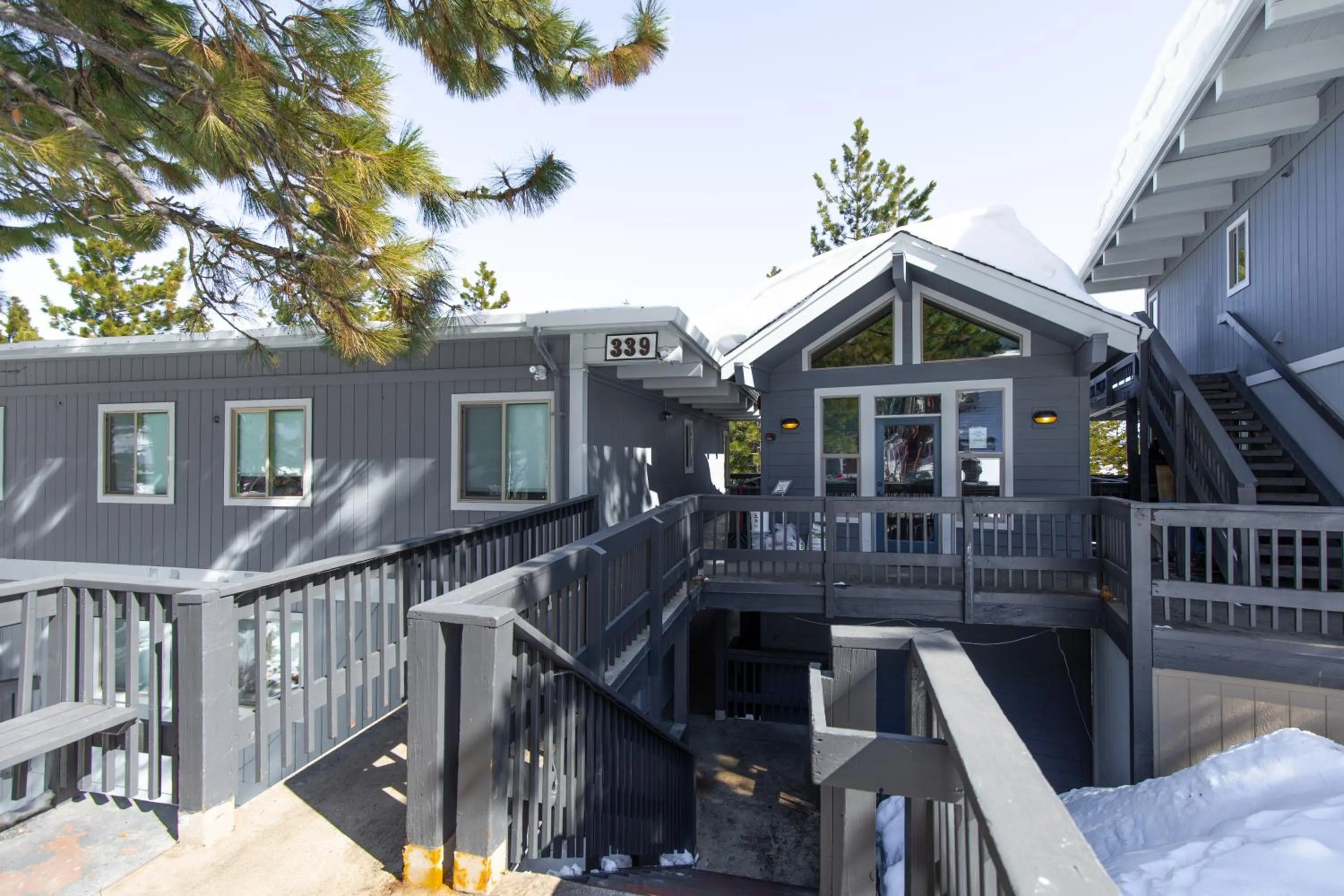 Property building in Tahoe Trail Resort