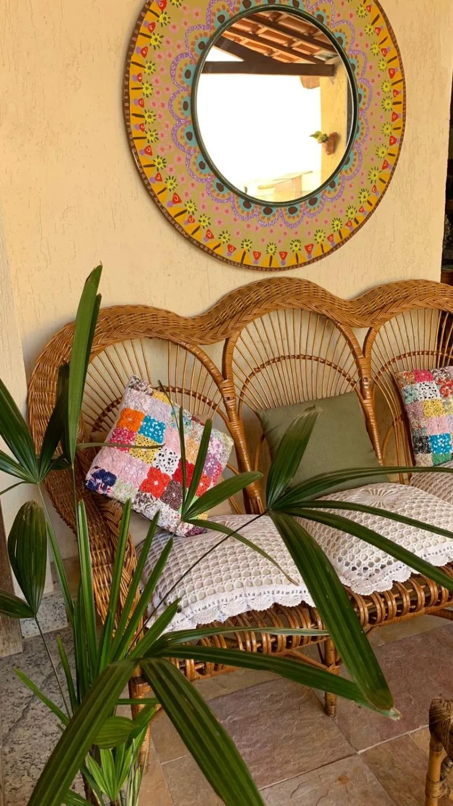 Bed in POUSADA CAPIM LIMÃO