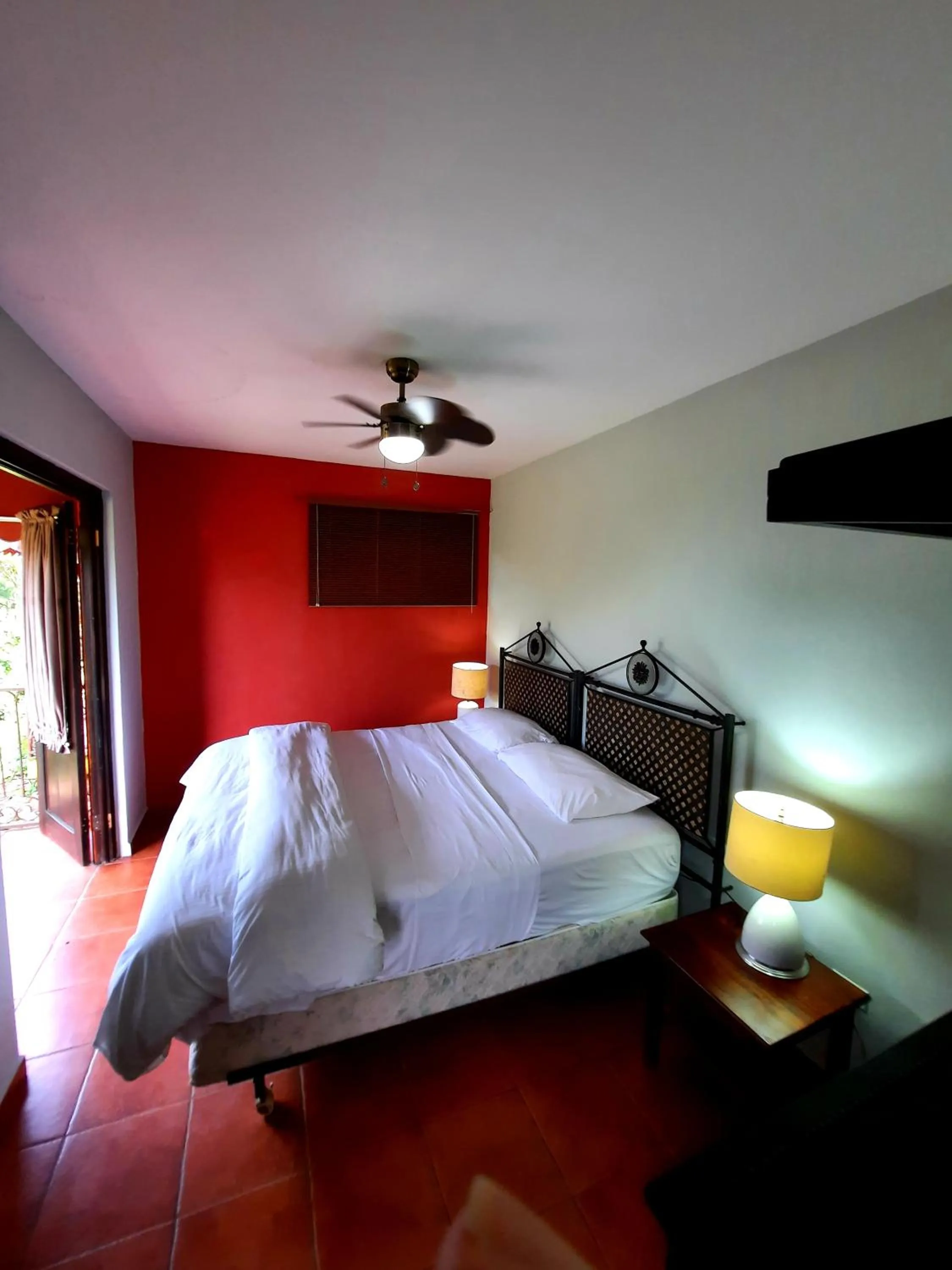 Bed in Cabañas San Miguel