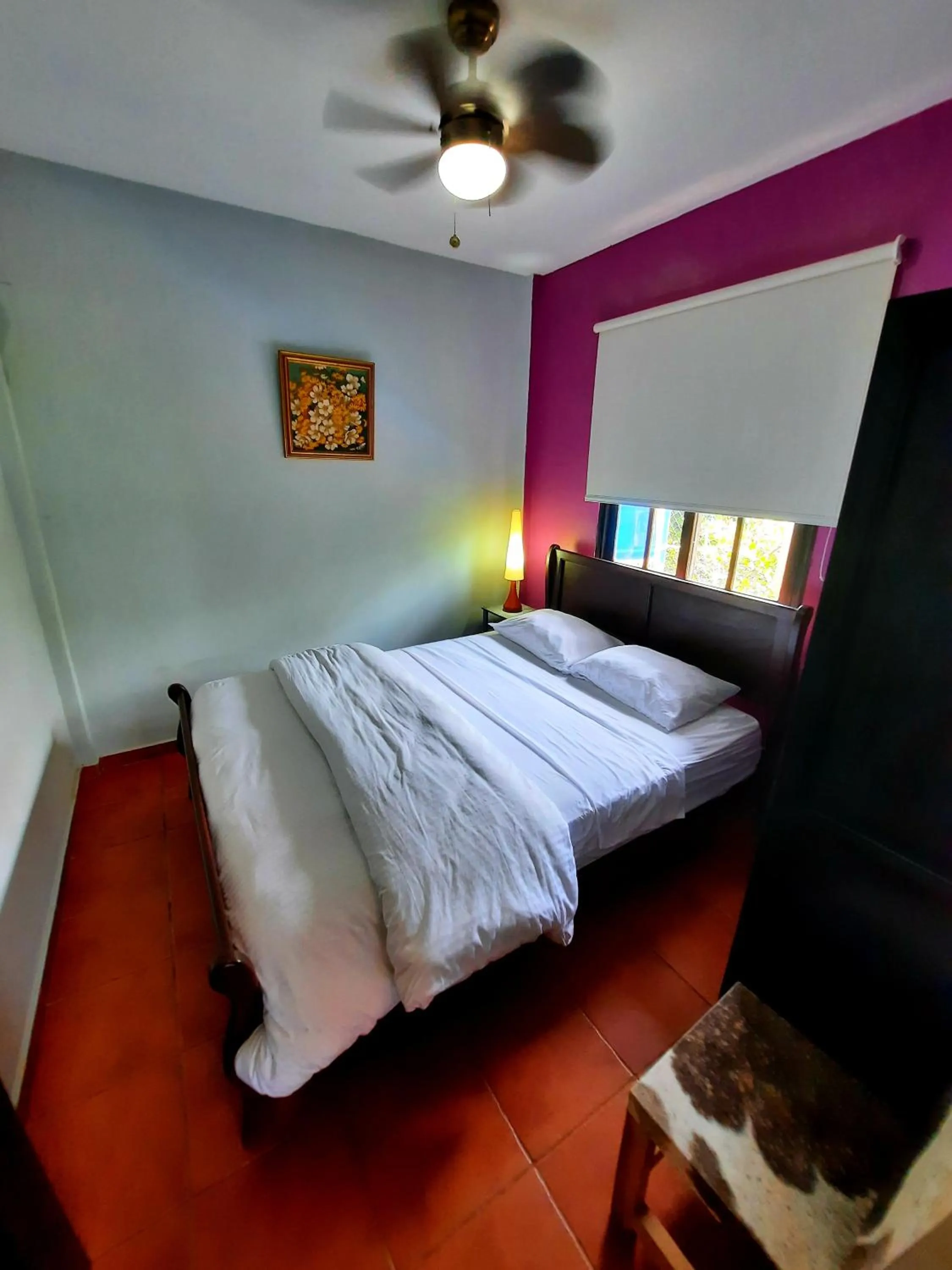 Bed in Cabañas San Miguel