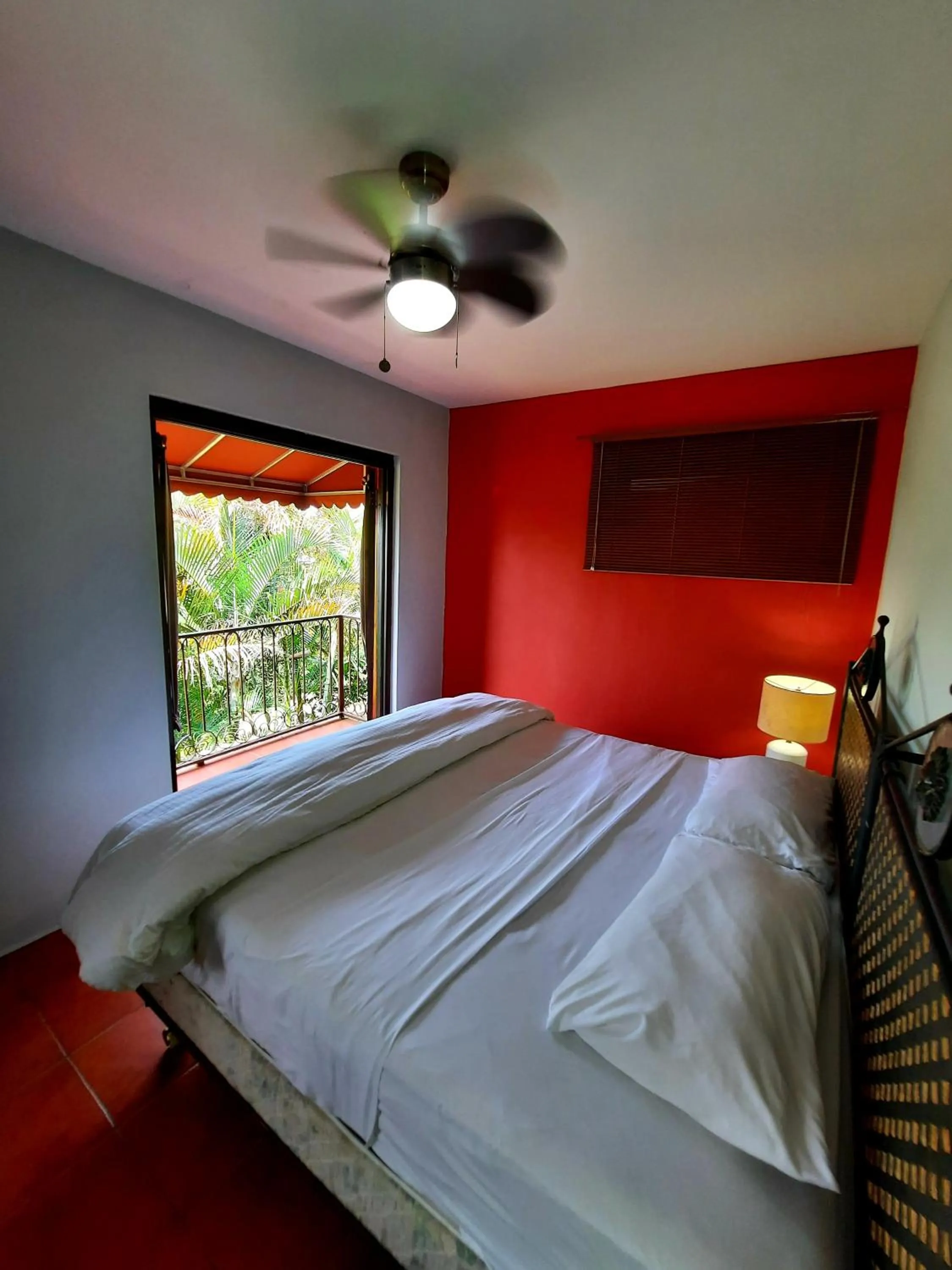 Bed in Cabañas San Miguel