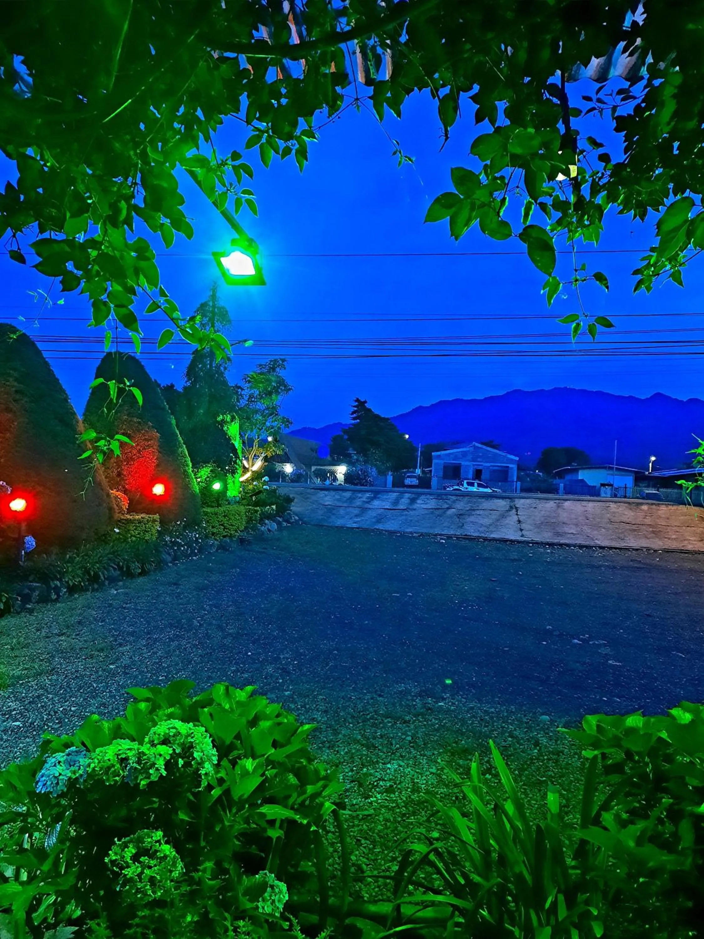 Night in Cabañas San Miguel