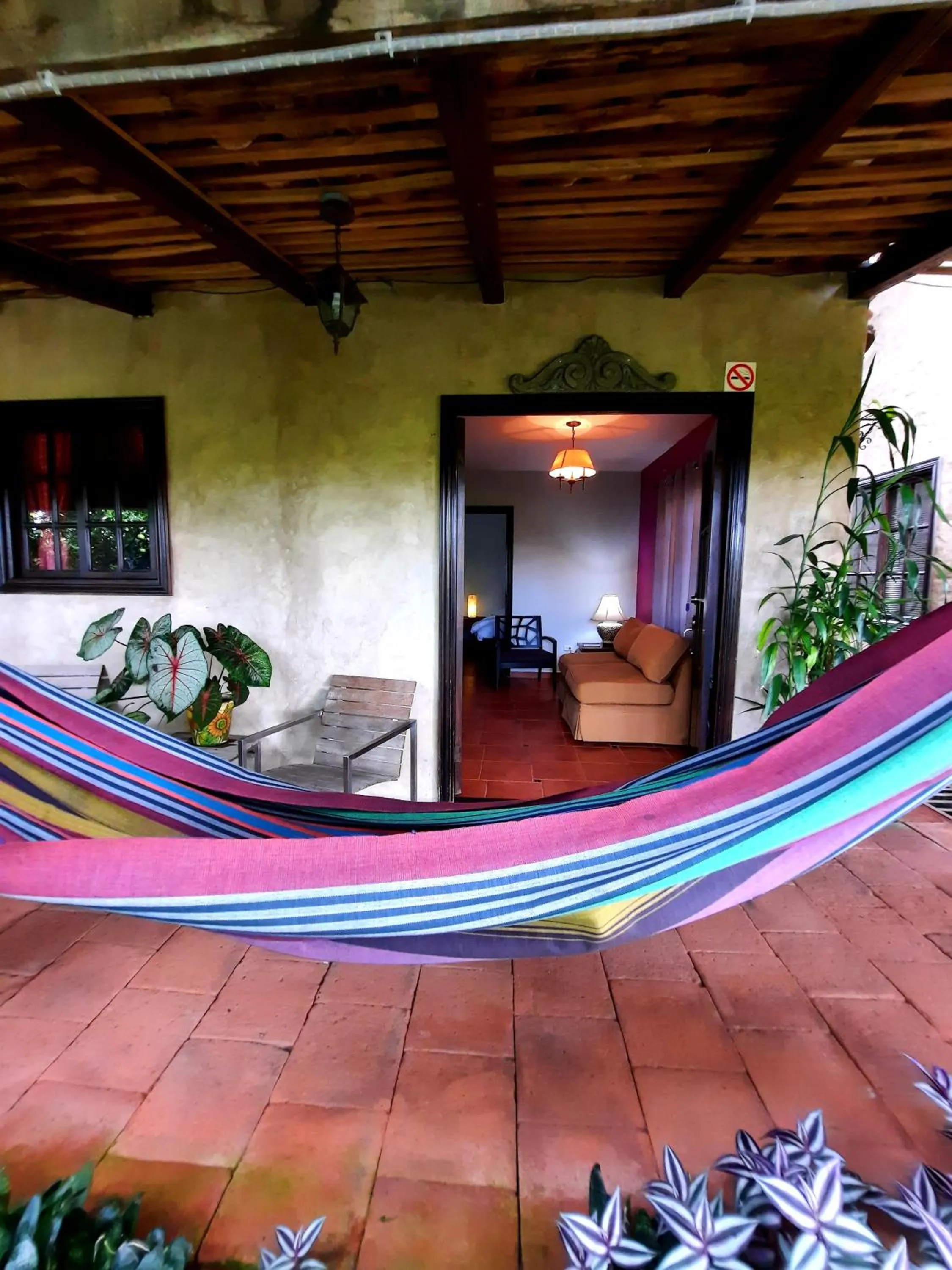 Balcony/Terrace in Cabañas San Miguel