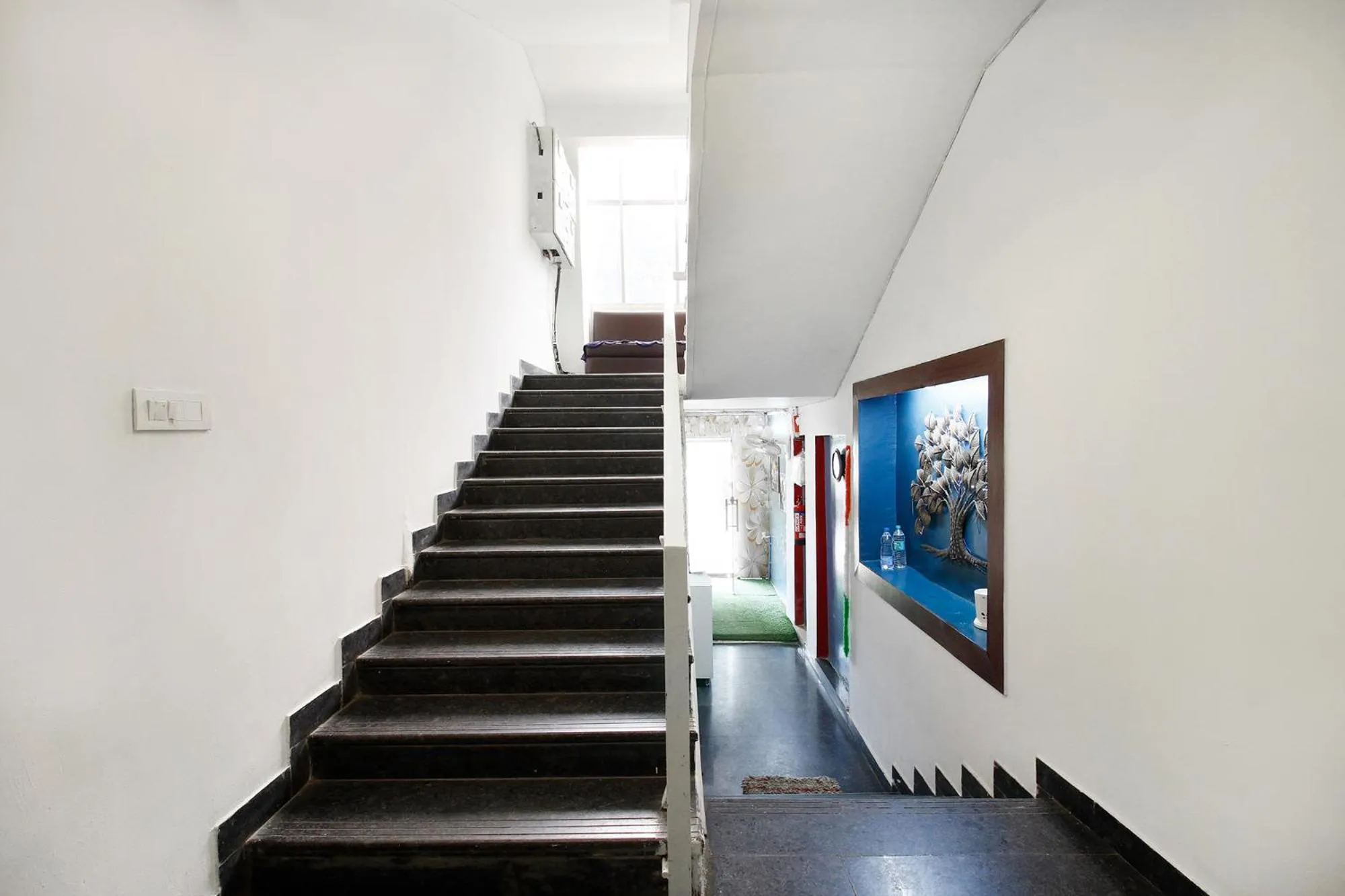 Lobby or reception in FabHotel Saket Inn