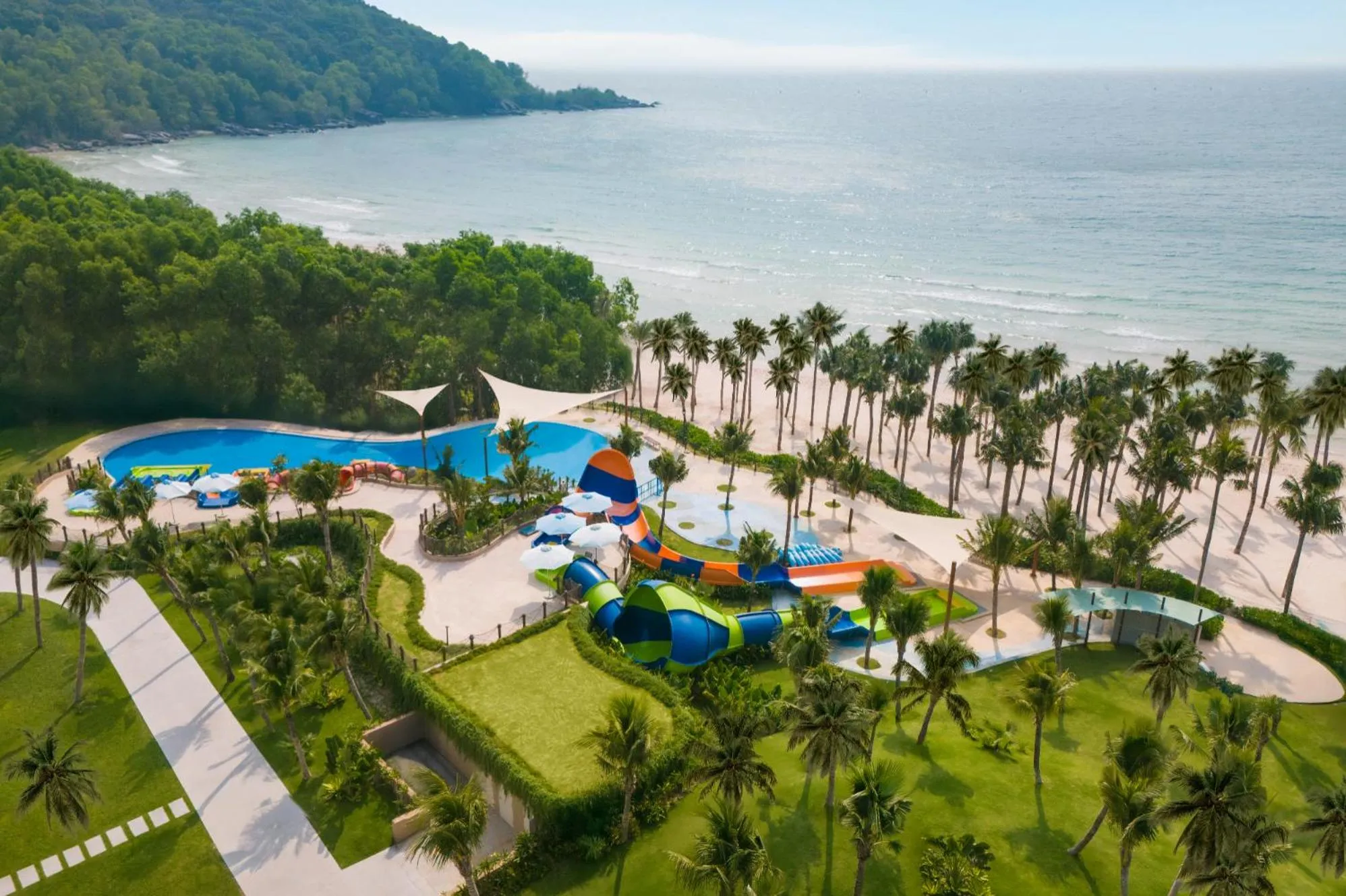 Aqua park in New World Phu Quoc Resort