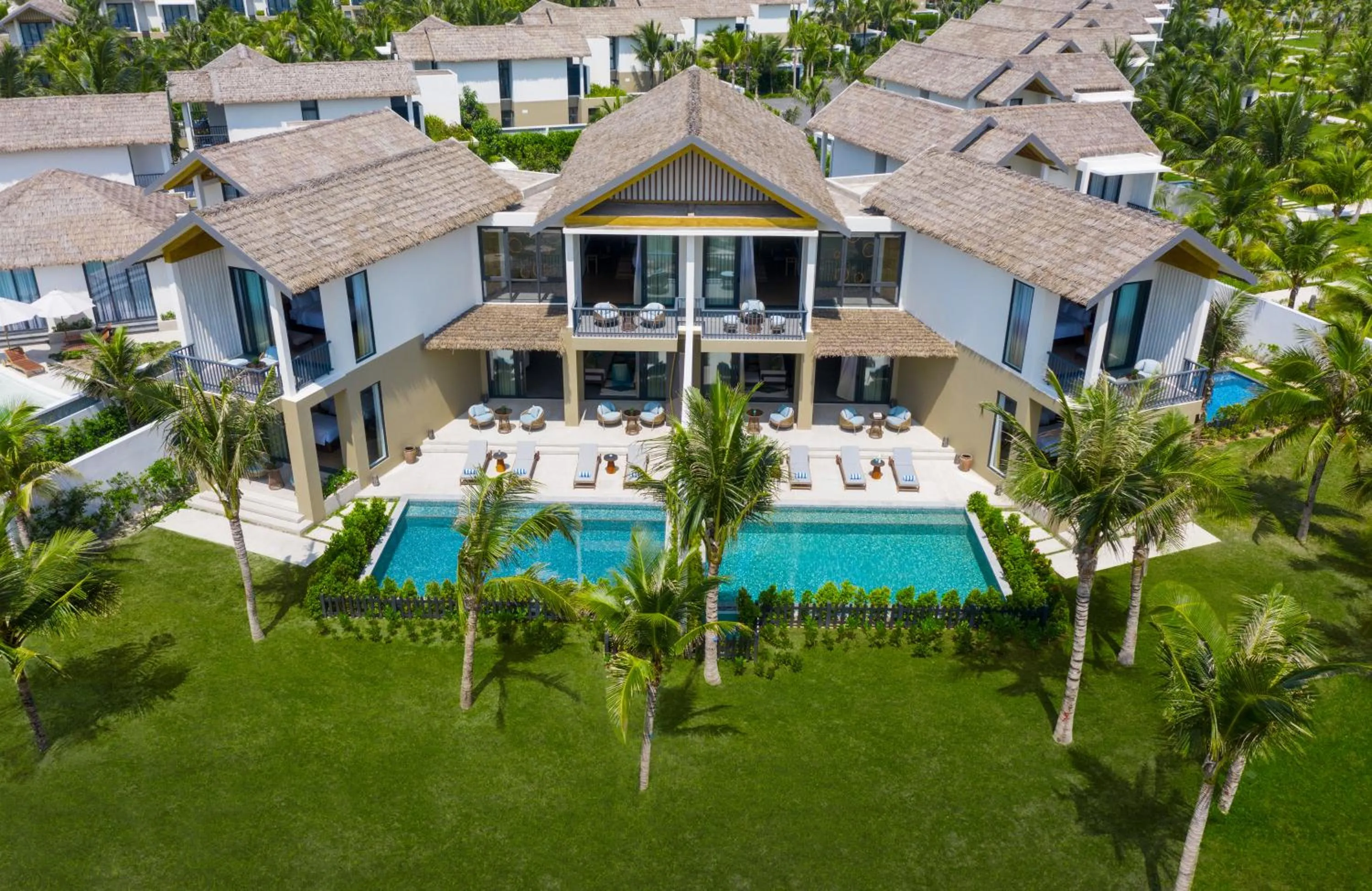 Pool view in New World Phu Quoc Resort