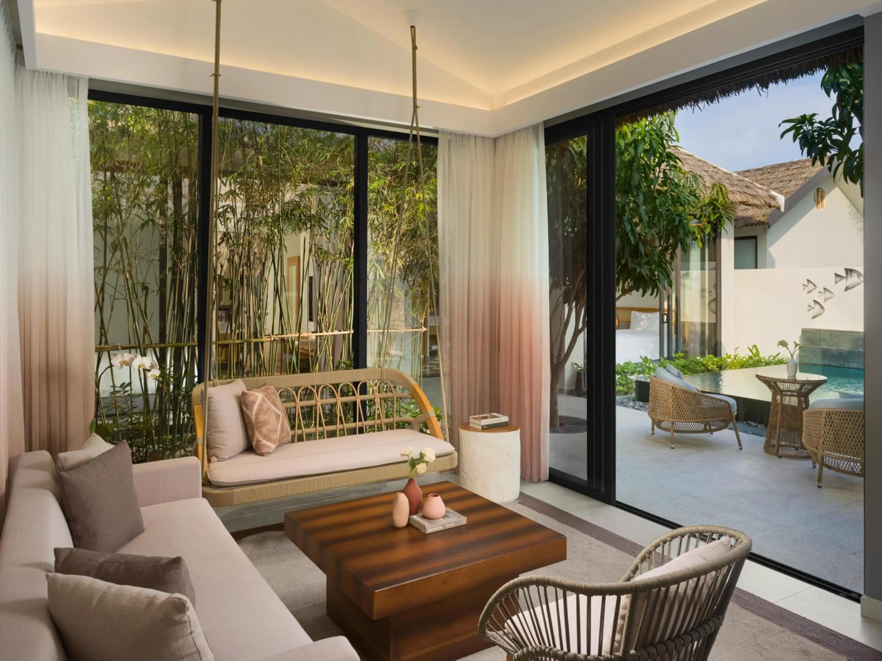 Living room in New World Phu Quoc Resort