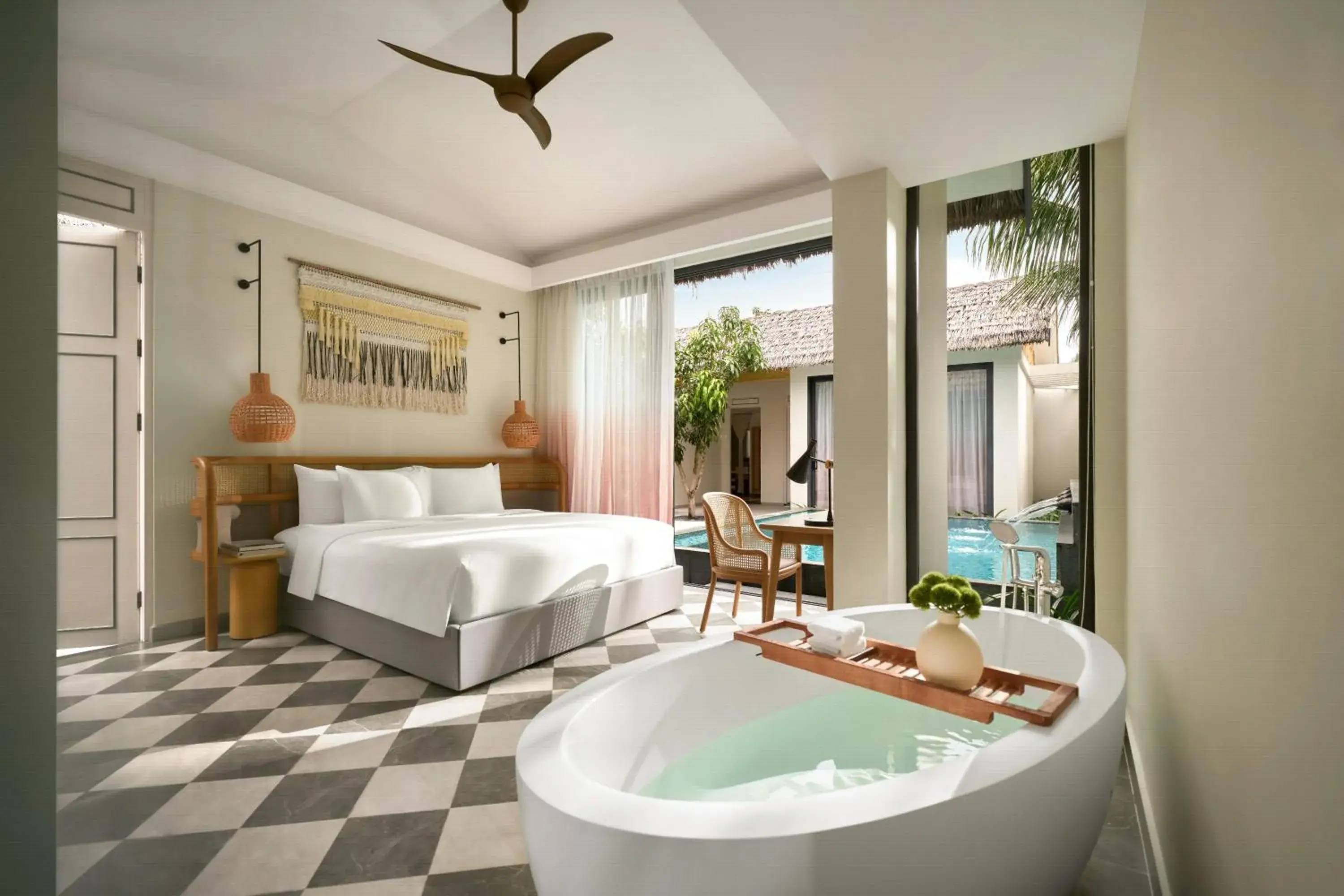 Garden Pool Villa - 3 Bedrooms in New World Phu Quoc Resort Garden Pool Villa - 3 Bedrooms in New World Phu Quoc Resort