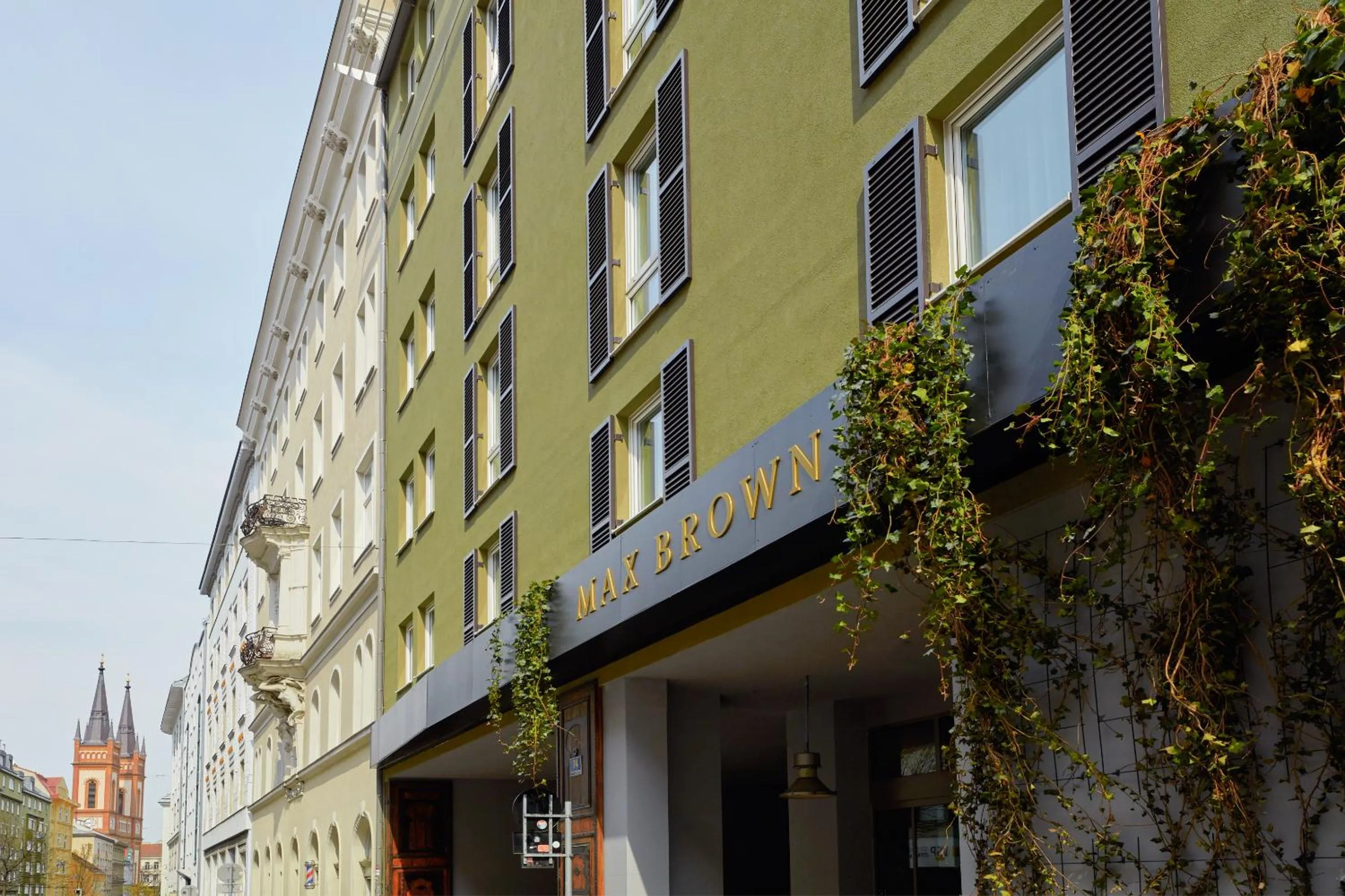 Property building in Max Brown Hotel 7th District, part of Sircle Collection