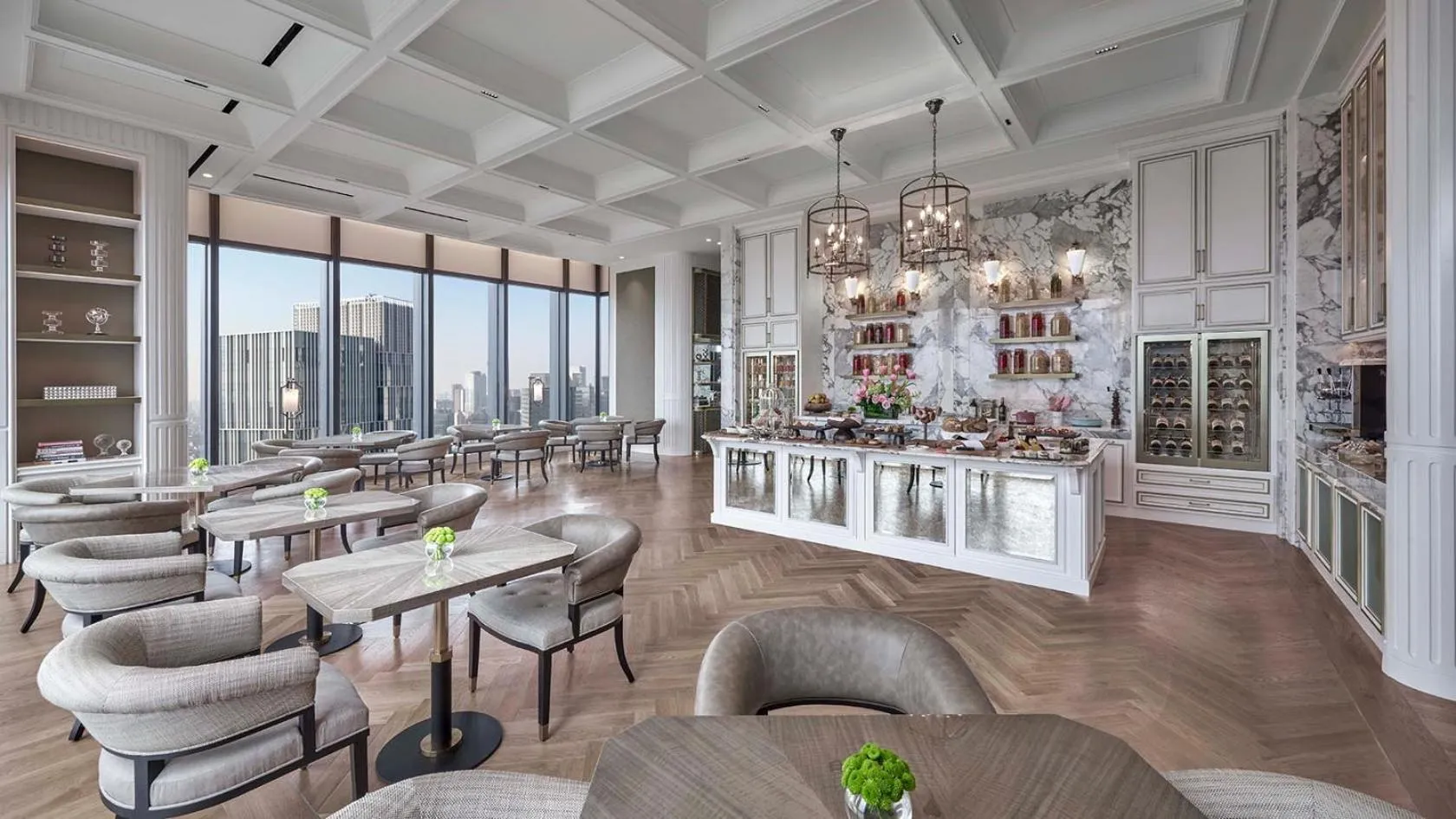 Lounge or bar in The Langham, Jakarta