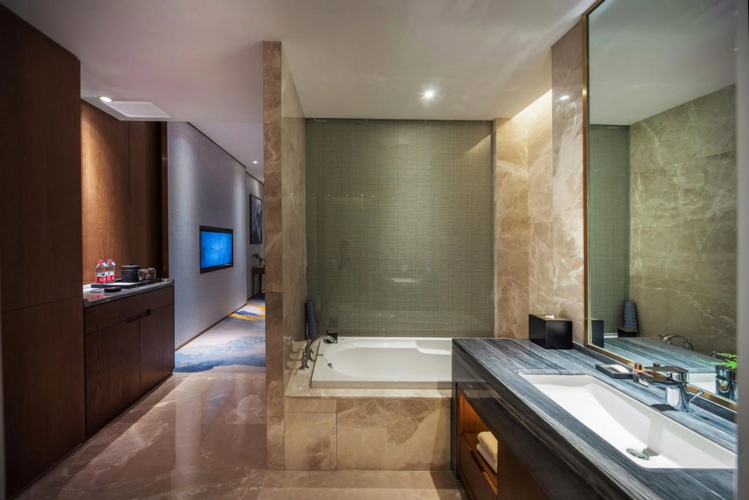 Bathroom in Wyndham Shiyan Downtown