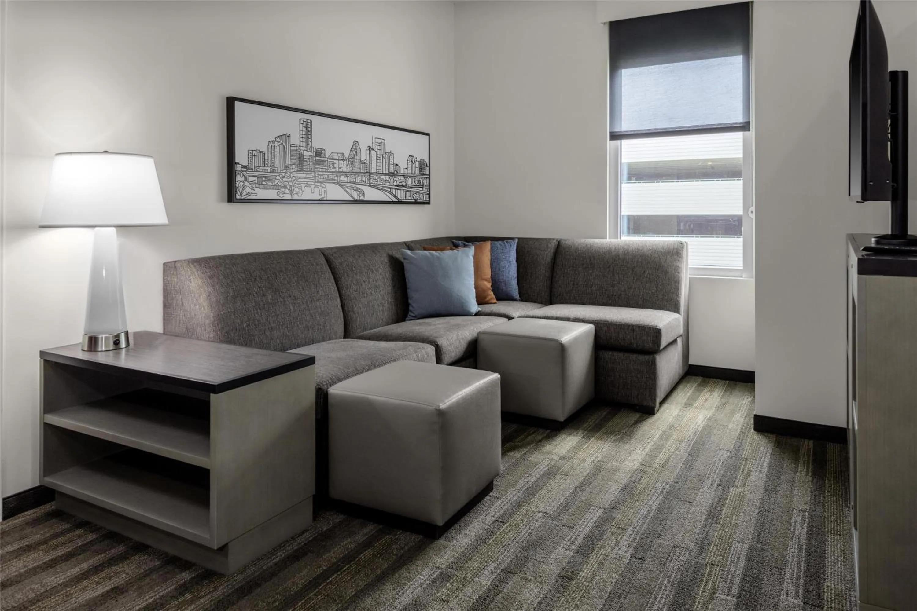 Bedroom in Hyatt House The Woodlands-Shenandoah