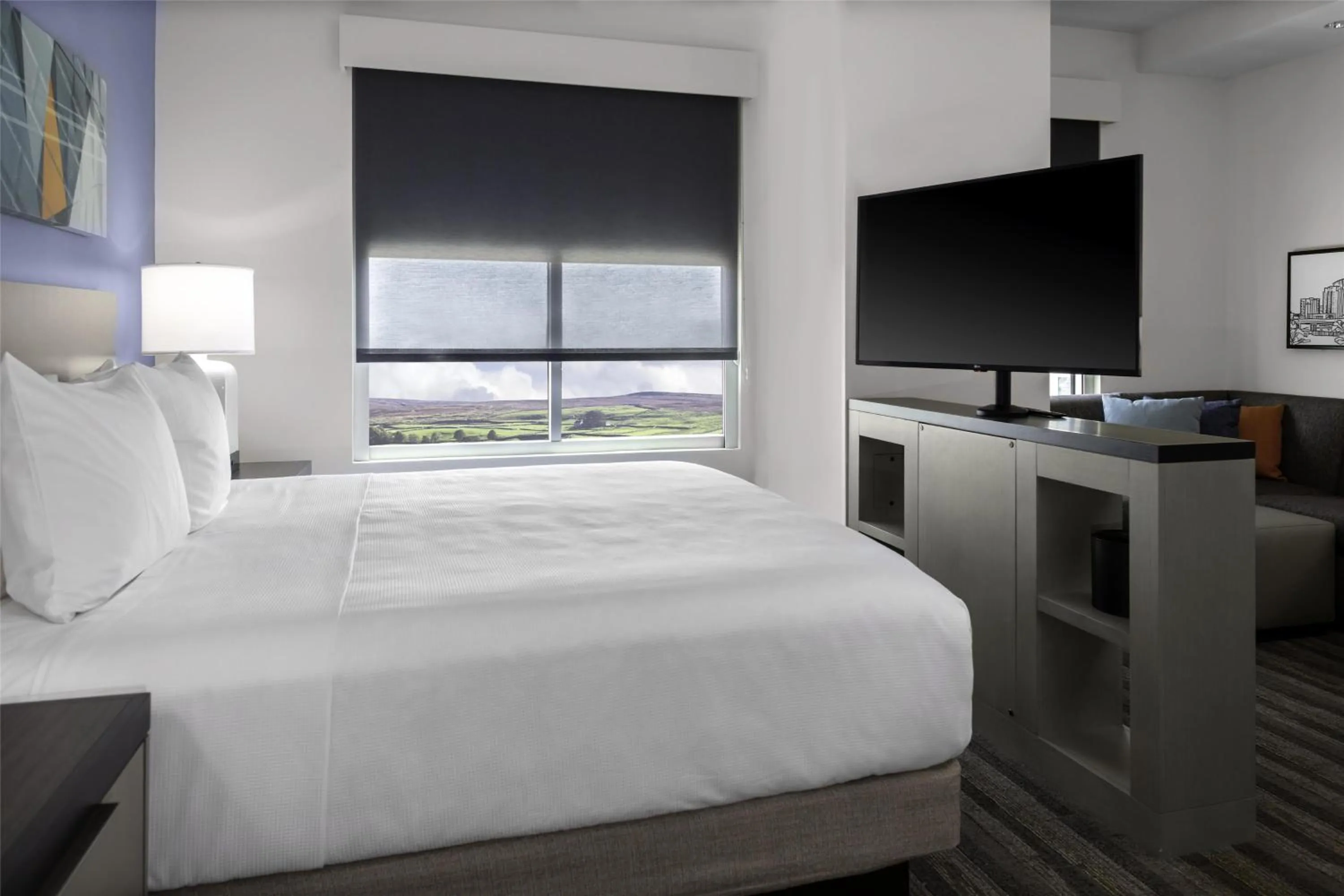 Bedroom, Bed in Hyatt House The Woodlands-Shenandoah