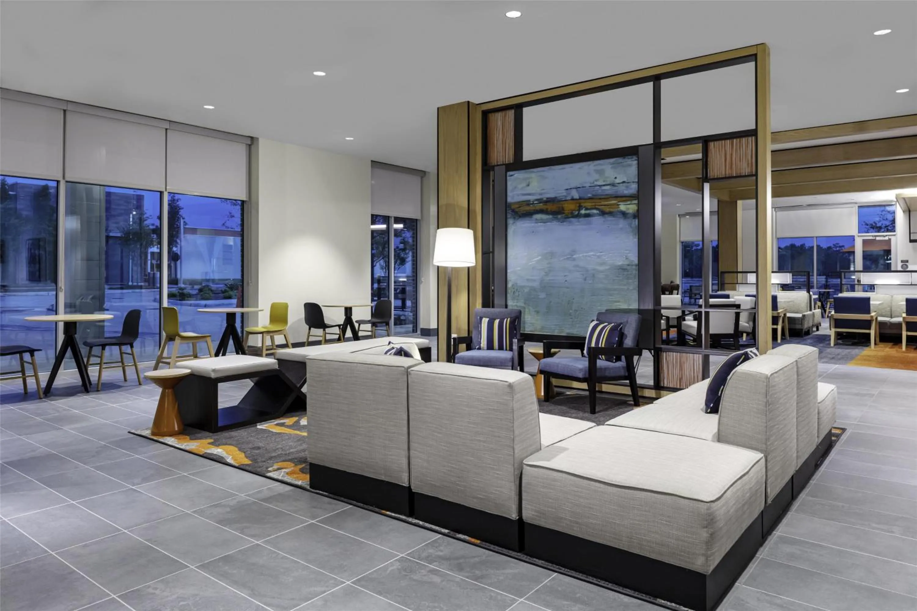 Lobby or reception in Hyatt House The Woodlands-Shenandoah