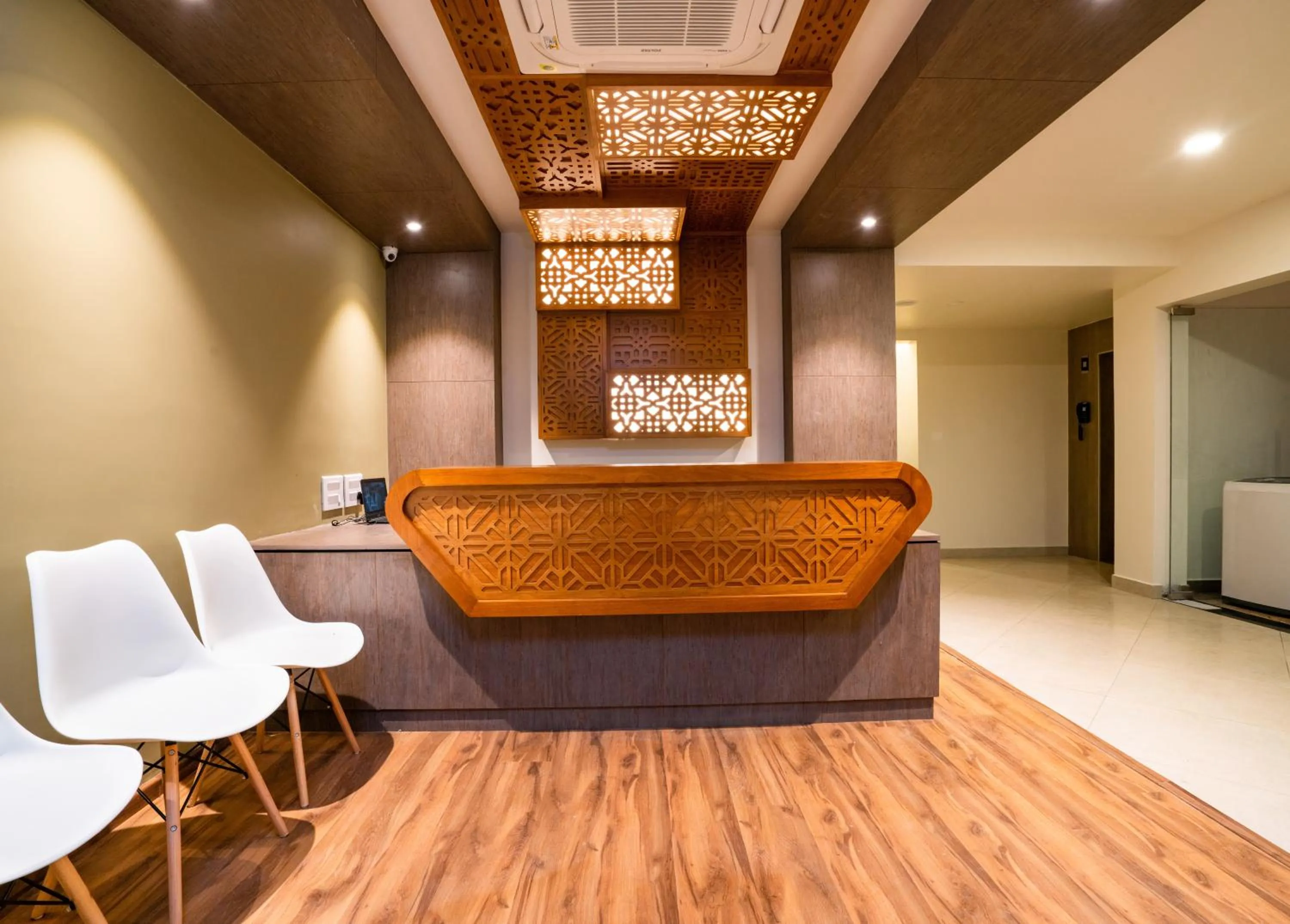 Facade/entrance in Lavender Infopark Kochi