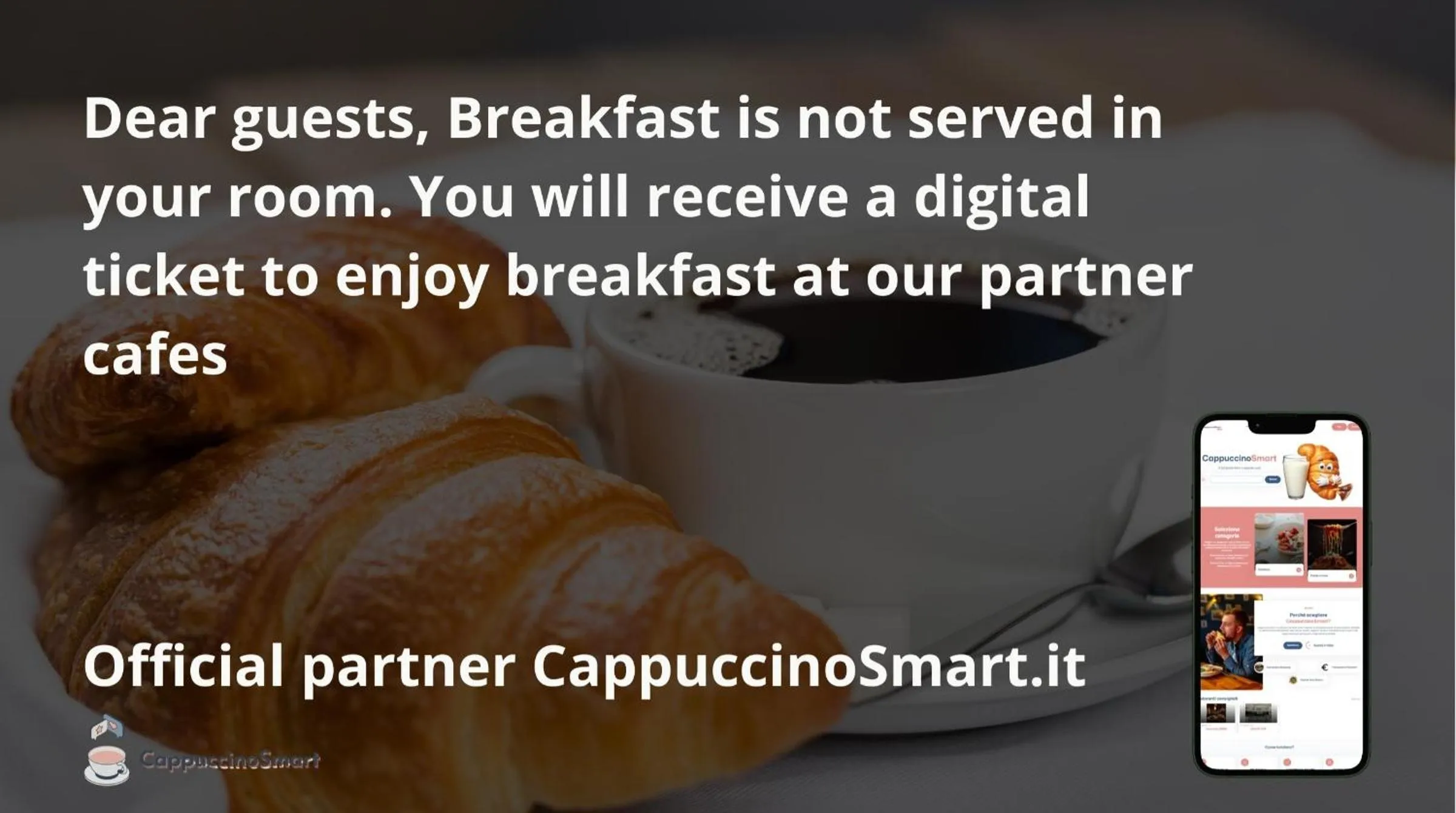 Text overlay in Inside Chiaia Rooms