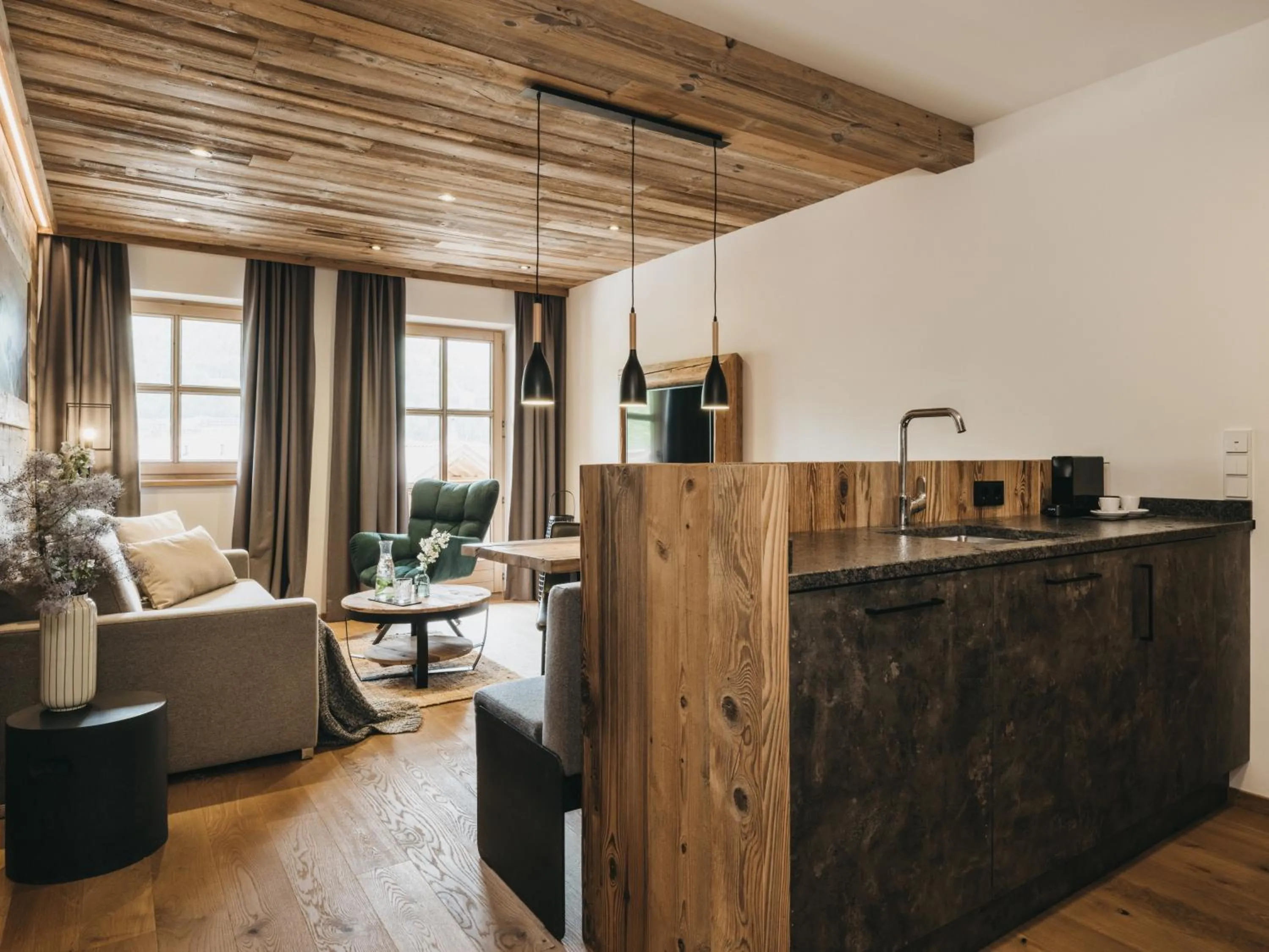 kitchen in VAYA Achensee