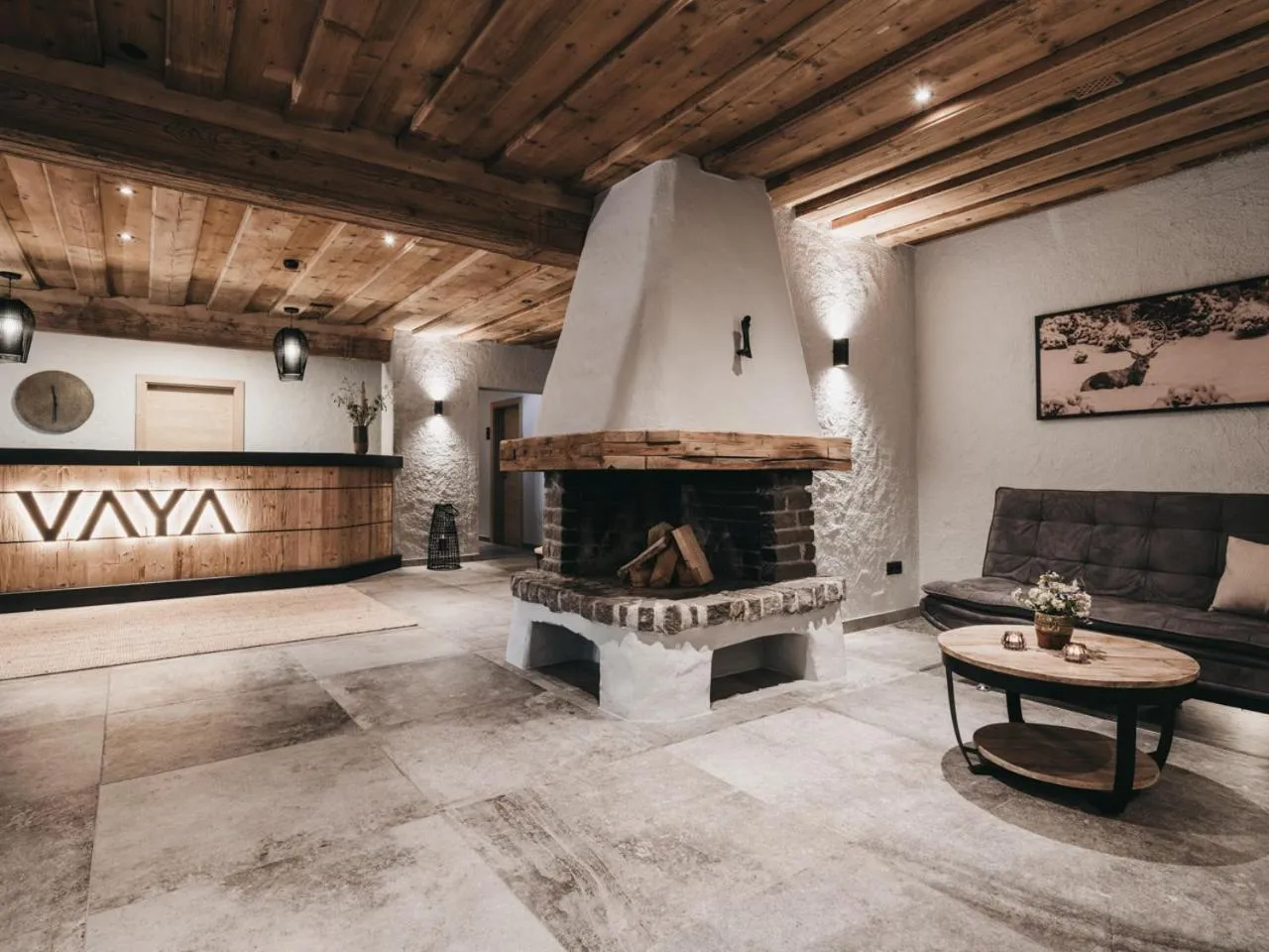 Lobby or reception in VAYA Achensee