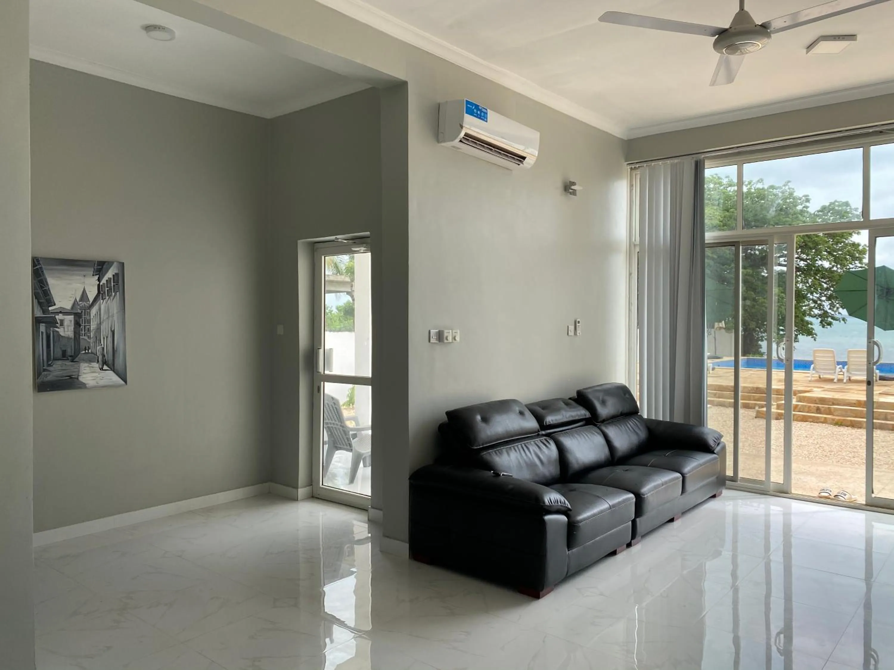 Living room in Calamari Beach Resort