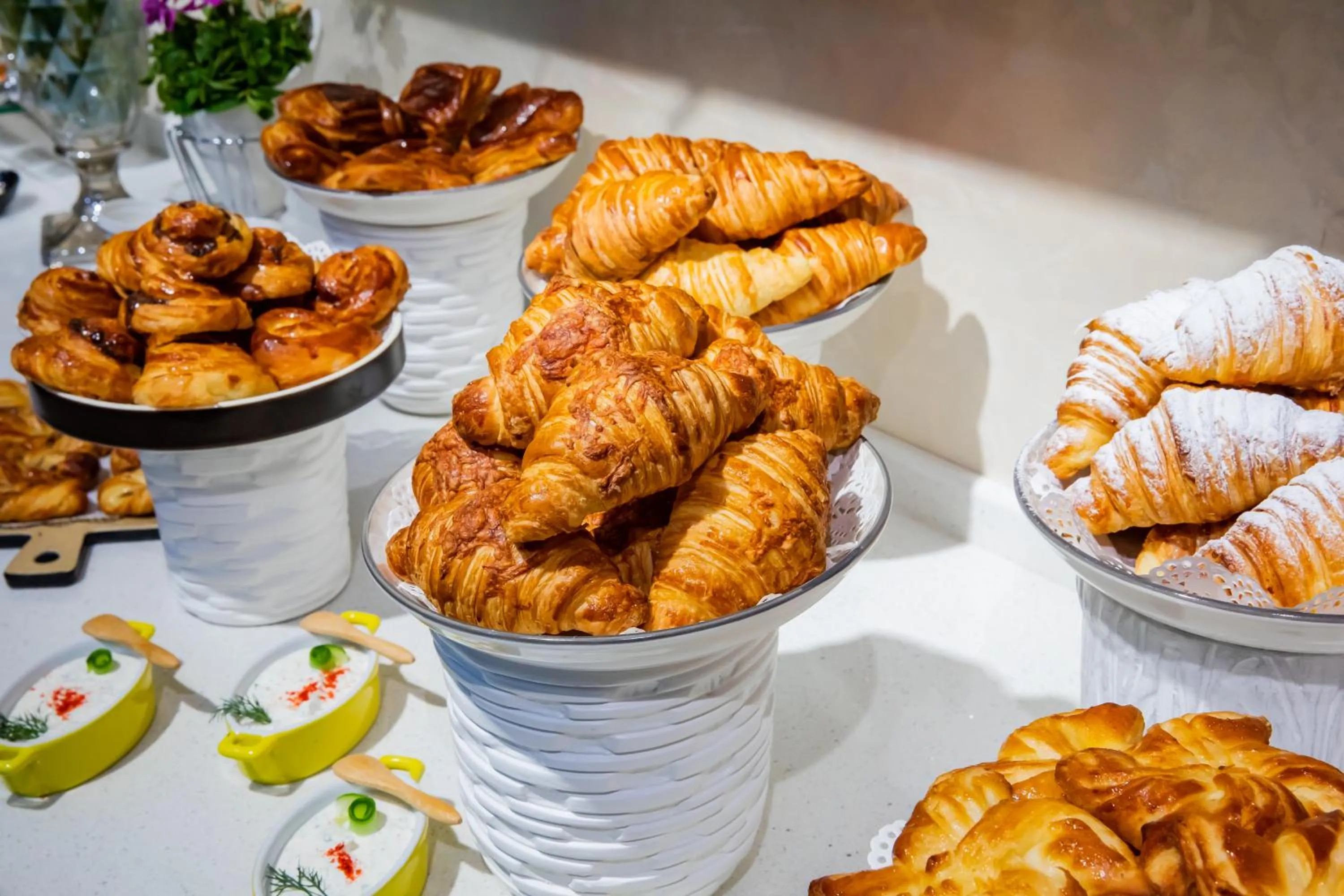 Buffet breakfast in Art Deluxe Hotel