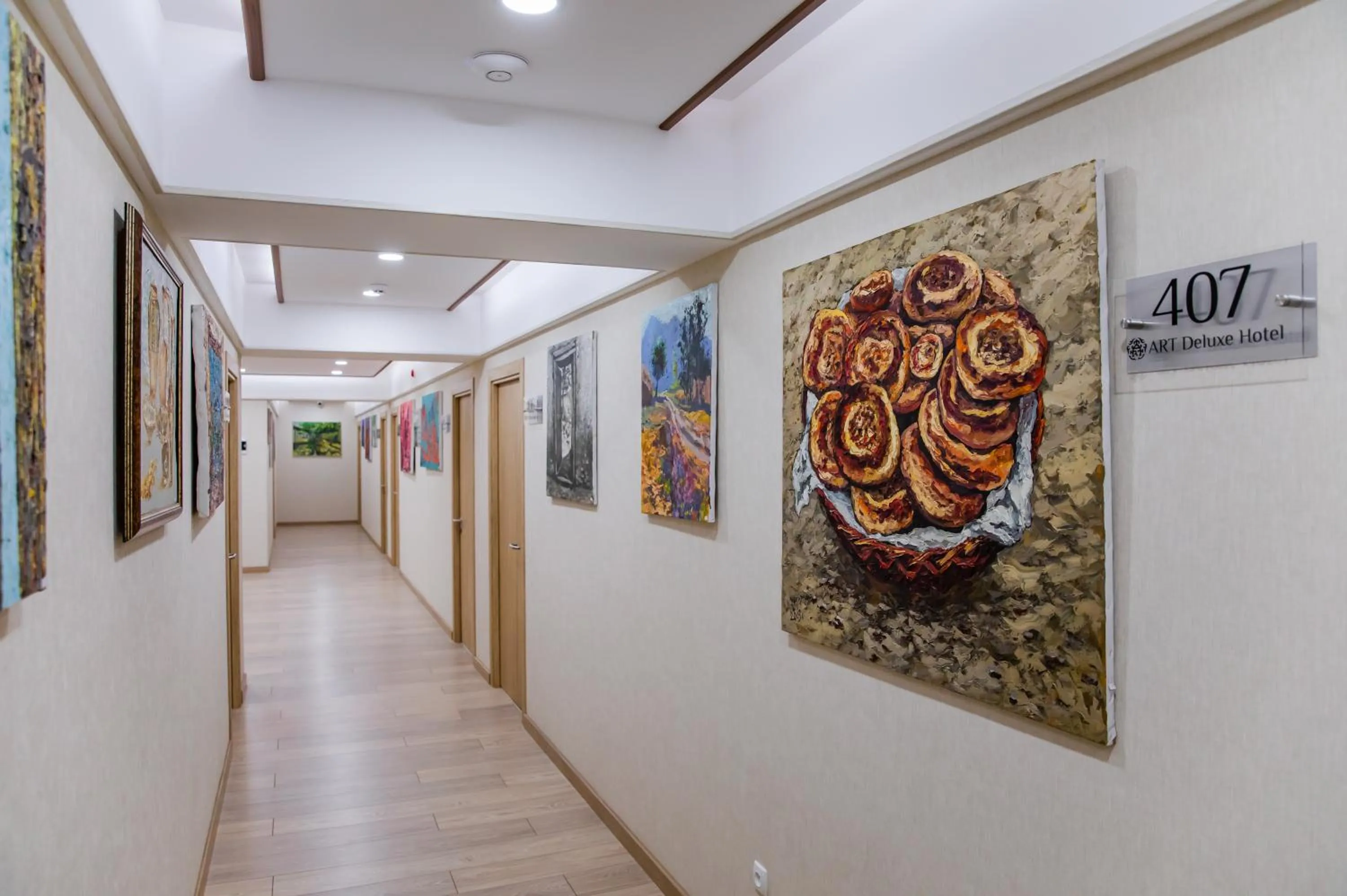 Lobby or reception in Art Deluxe Hotel