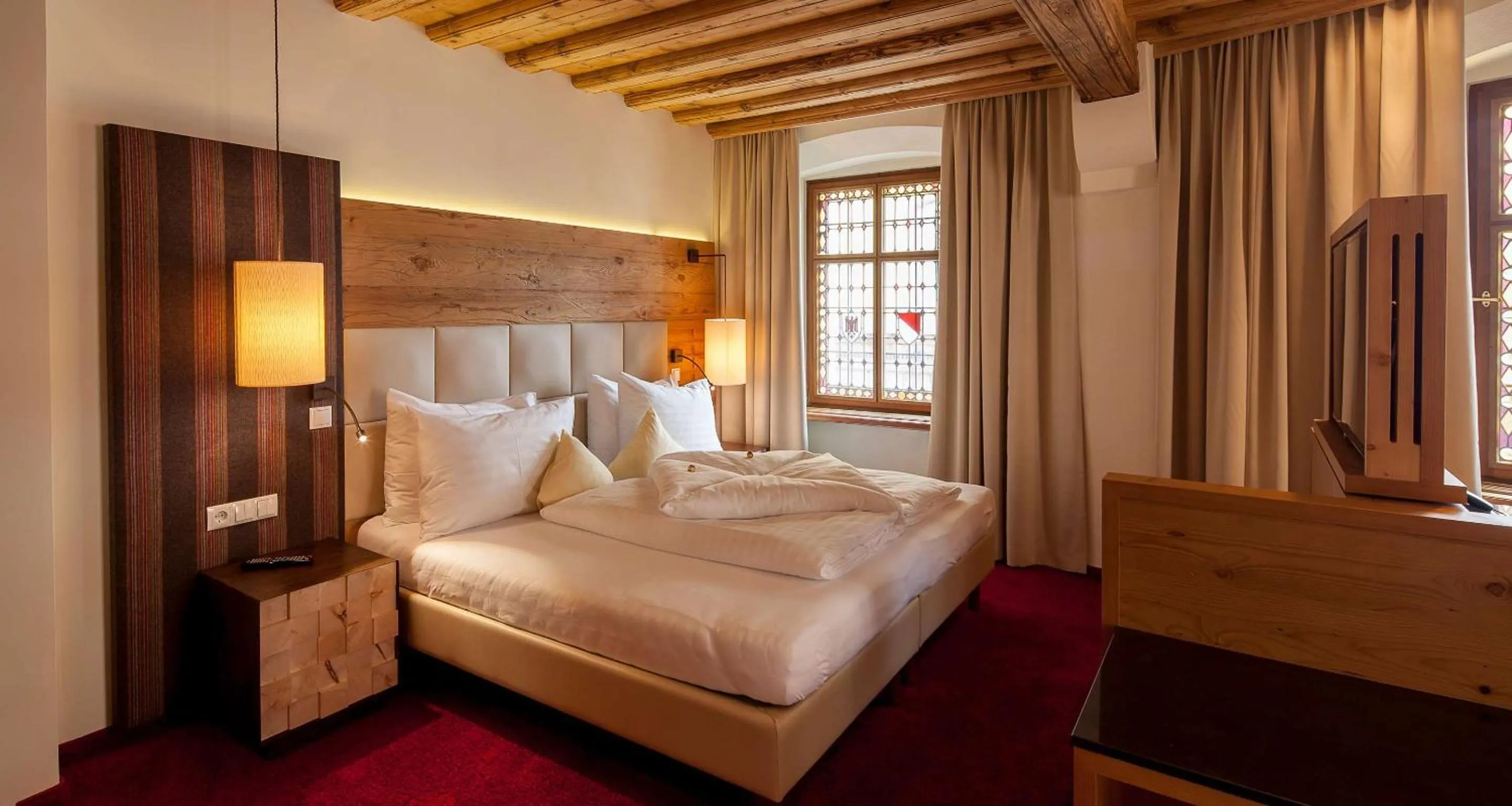 Bedroom, Bed in Hotel Goldener Adler, BW Signature Collection