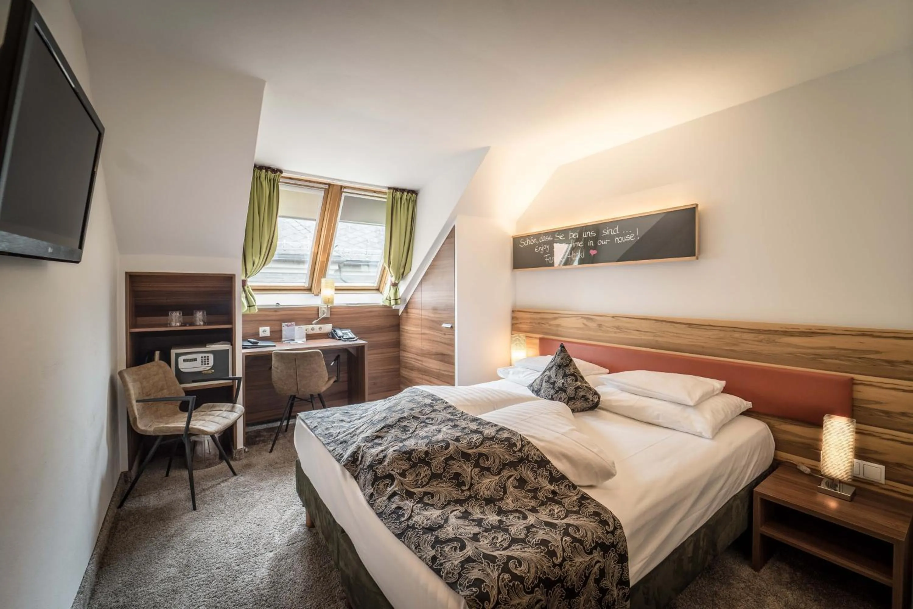 Bed in Hotel Goldener Adler, BW Signature Collection