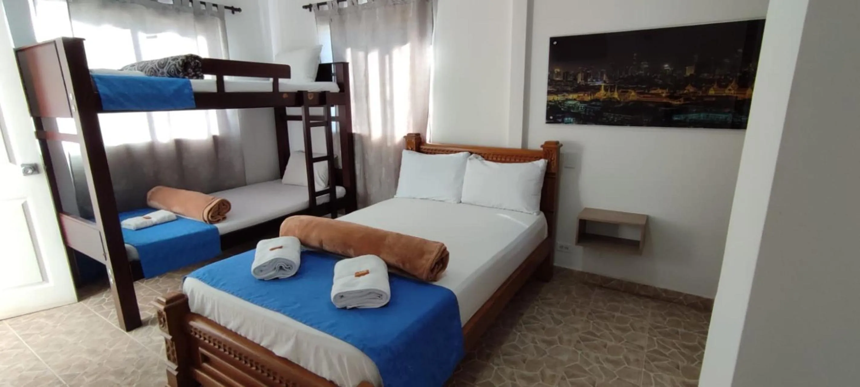 Bed in Finca Hotel Zona Franca