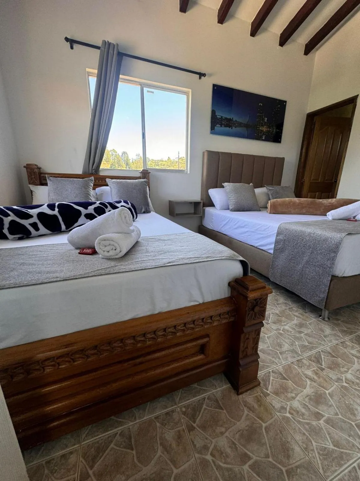 Bedroom, Bed in Finca Hotel Zona Franca