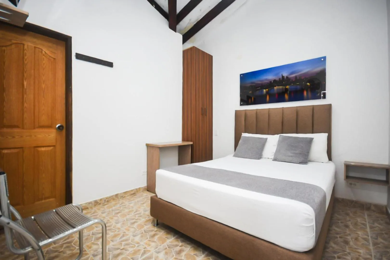 Bed in Finca Hotel Zona Franca