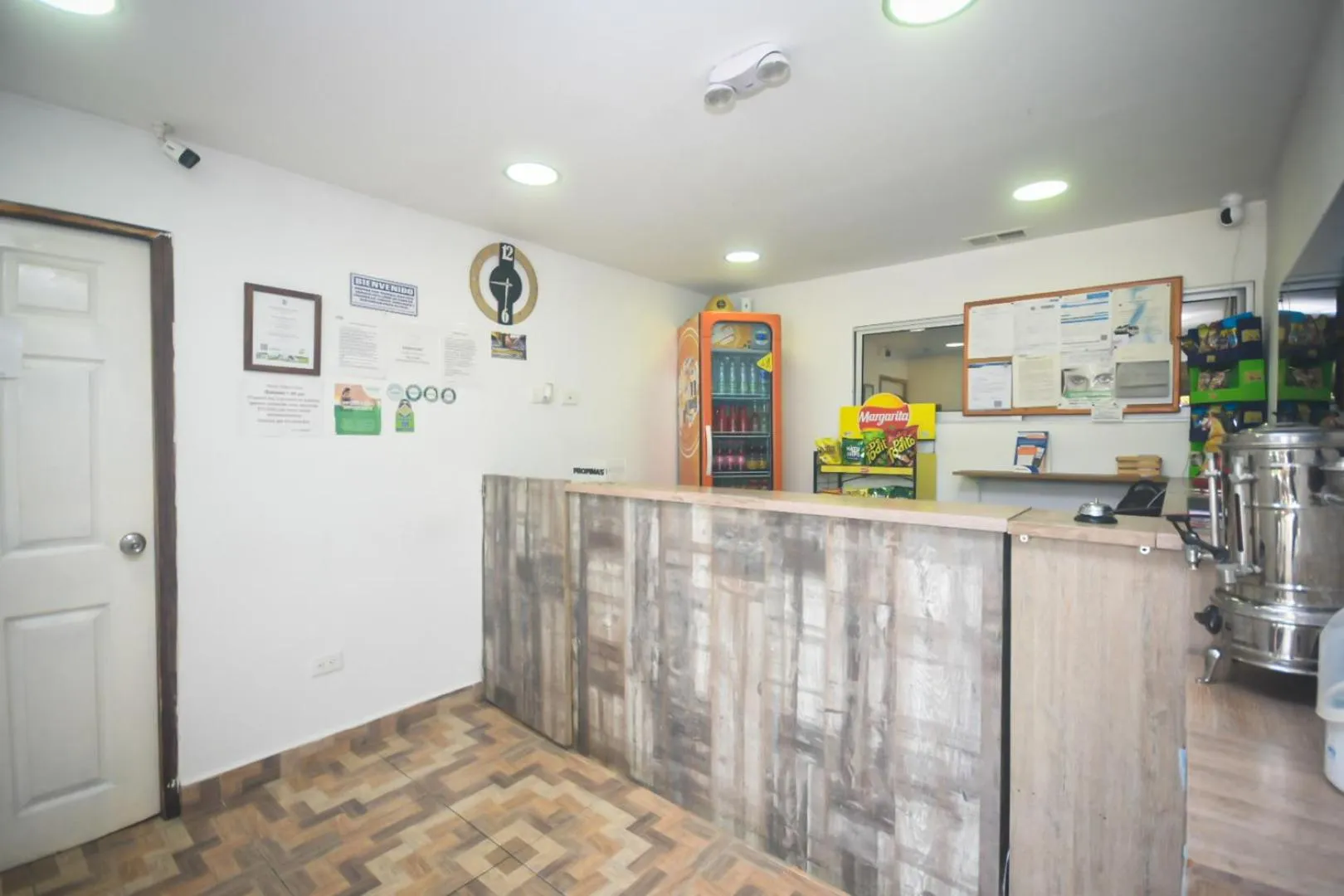 Lobby or reception in Finca Hotel Zona Franca