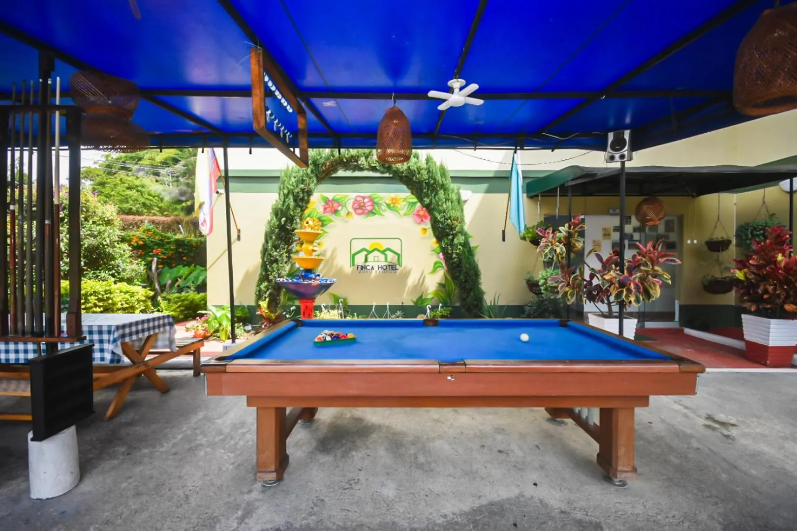 Billiard in Finca Hotel Zona Franca