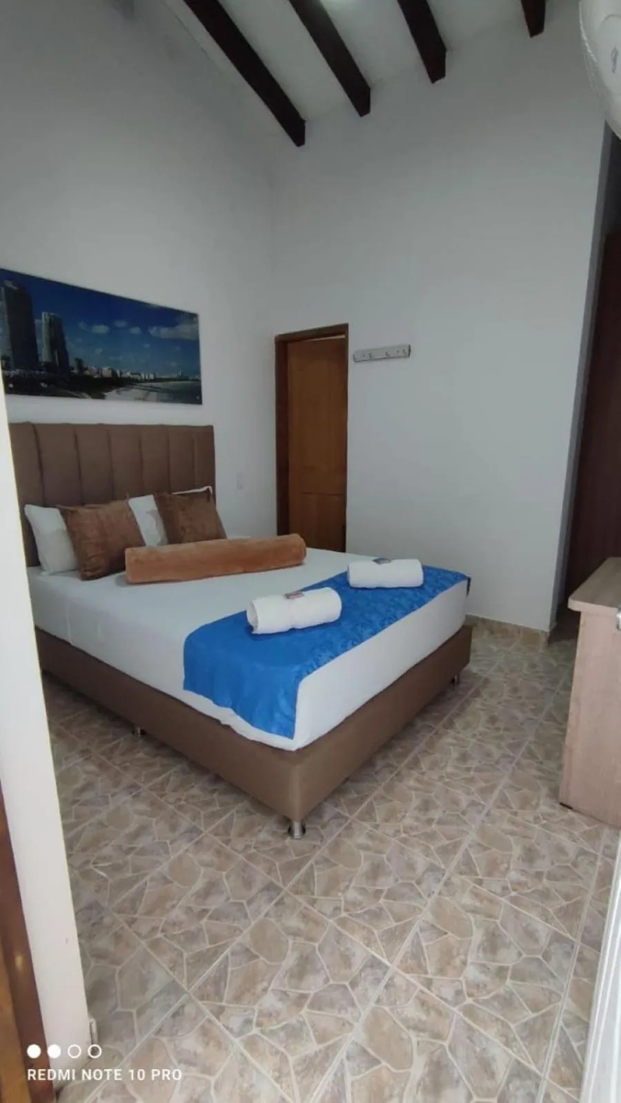 Decorative detail, Bed in Finca Hotel Zona Franca