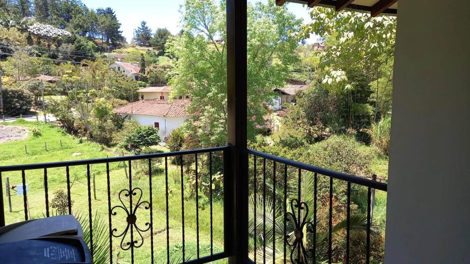 Balcony/Terrace in Finca Hotel Zona Franca