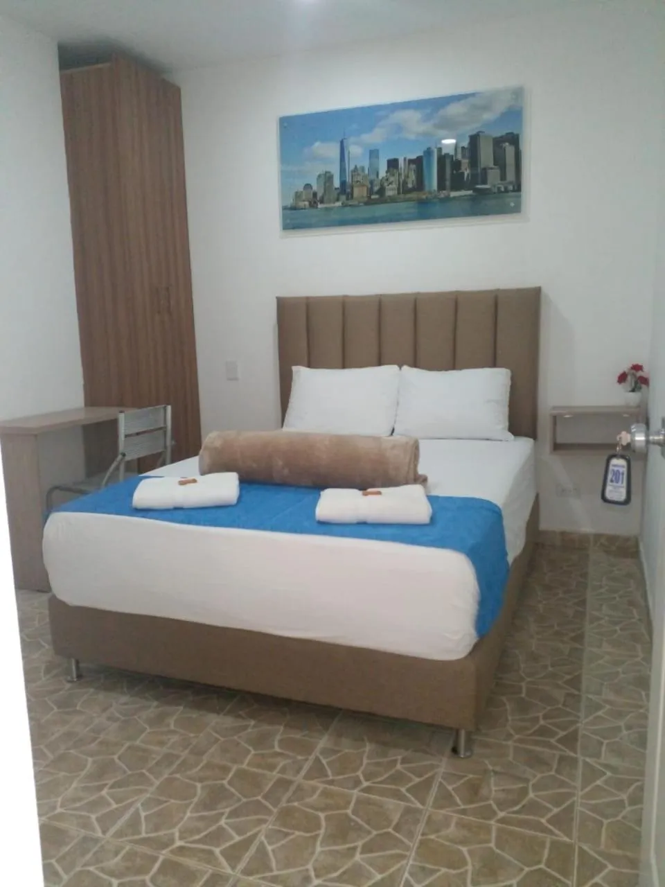 Bed in Finca Hotel Zona Franca