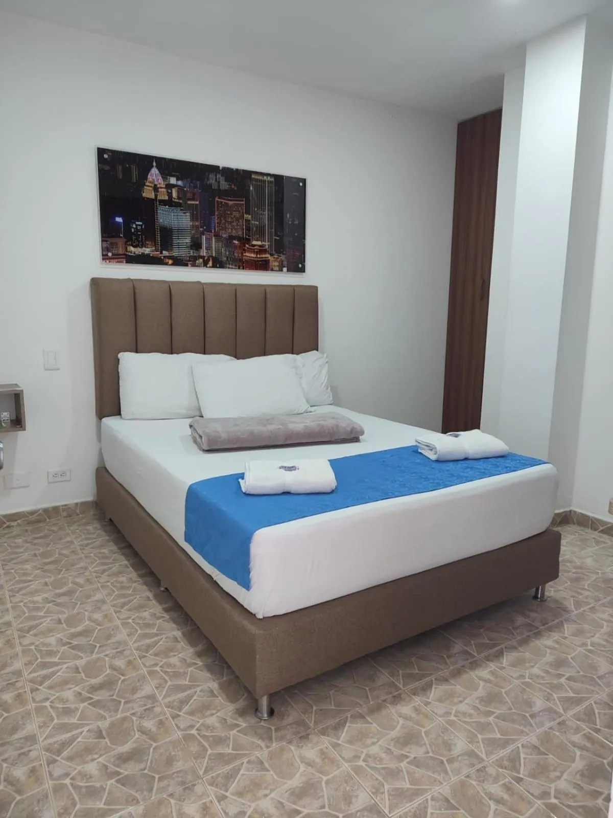 Bed in Finca Hotel Zona Franca