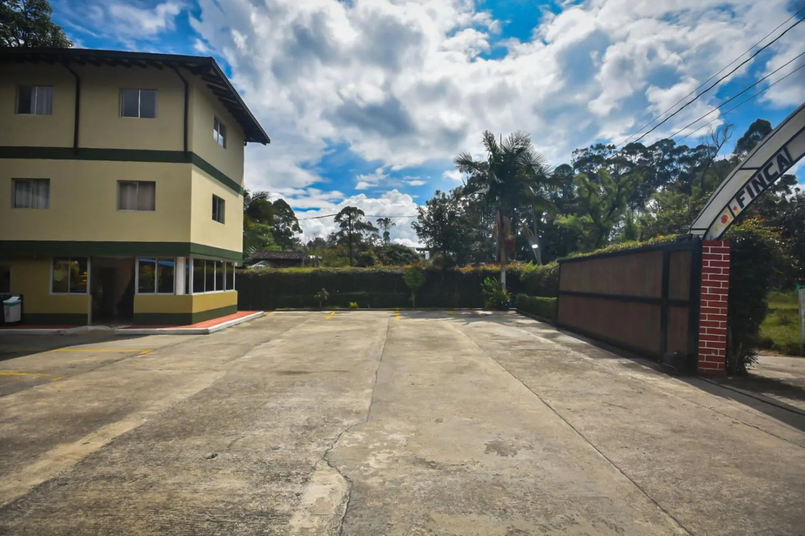 Parking in Finca Hotel Zona Franca