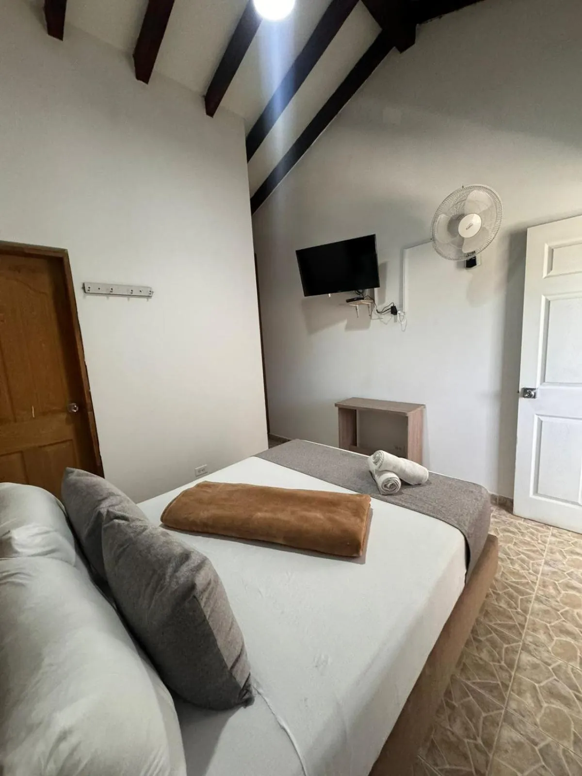 Bedroom, Bed in Finca Hotel Zona Franca