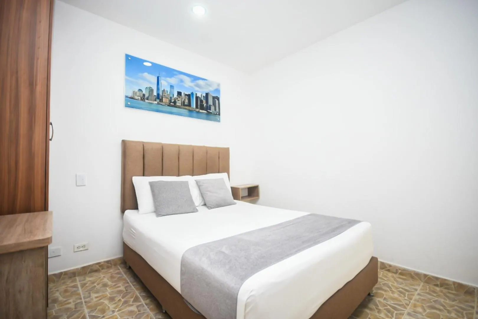 Bed in Finca Hotel Zona Franca