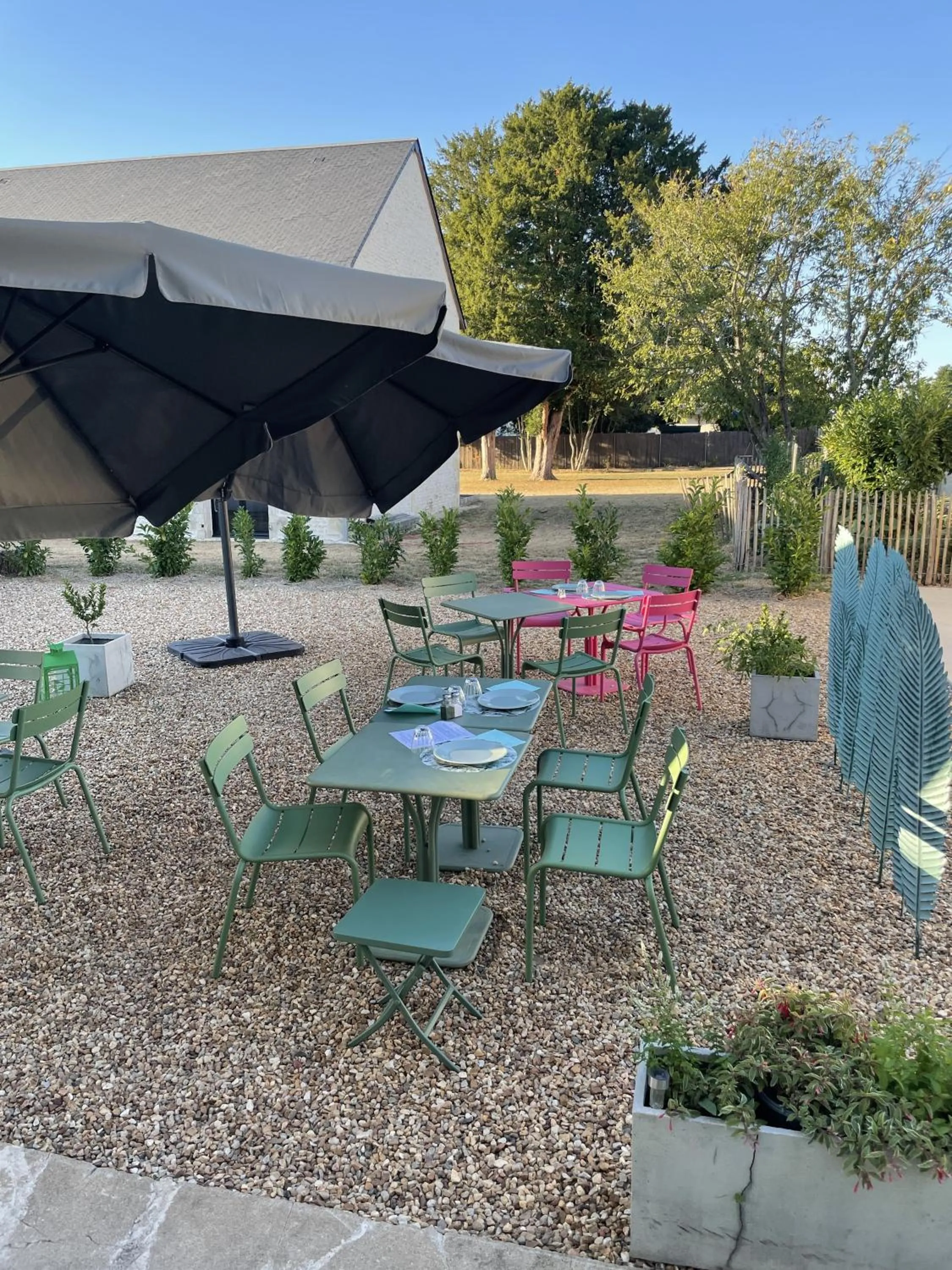 Garden in la maison de Martha