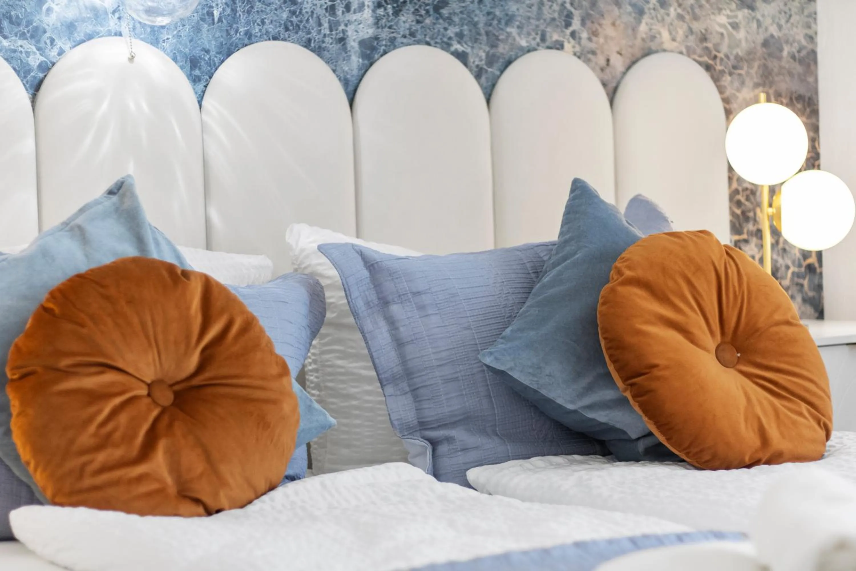 Bed in Art Hotel Vienna