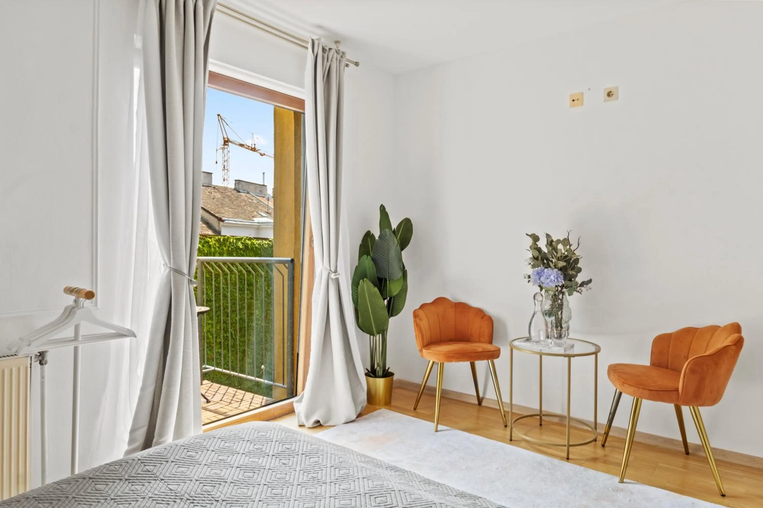 Bed in Art Hotel Vienna