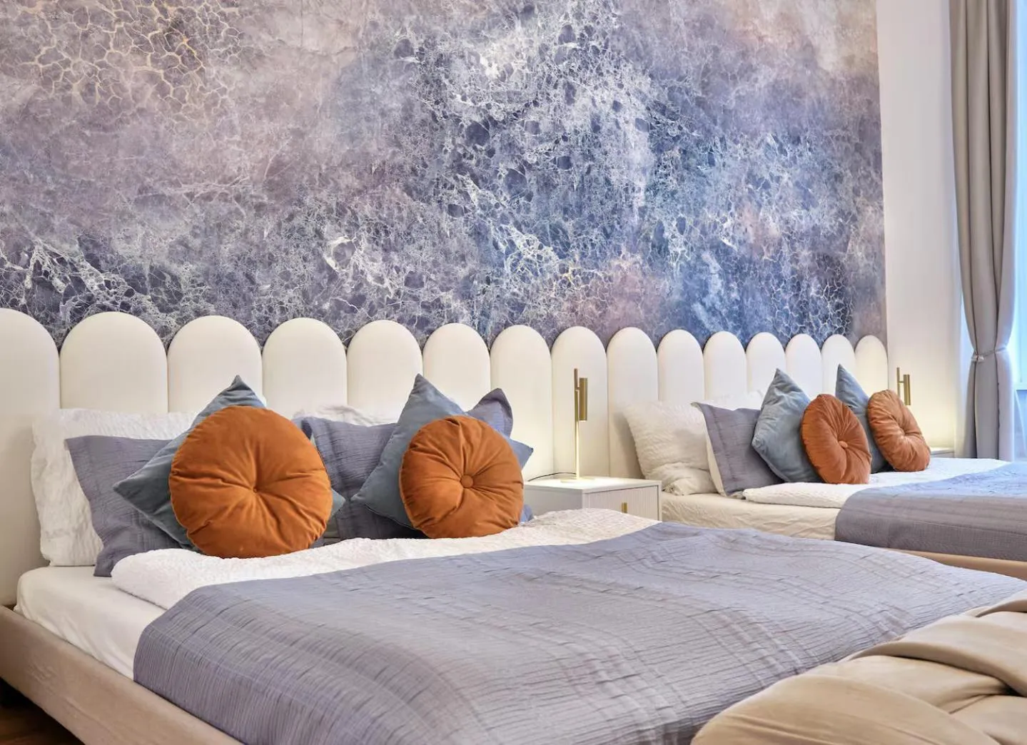 Bed in Art Hotel Vienna